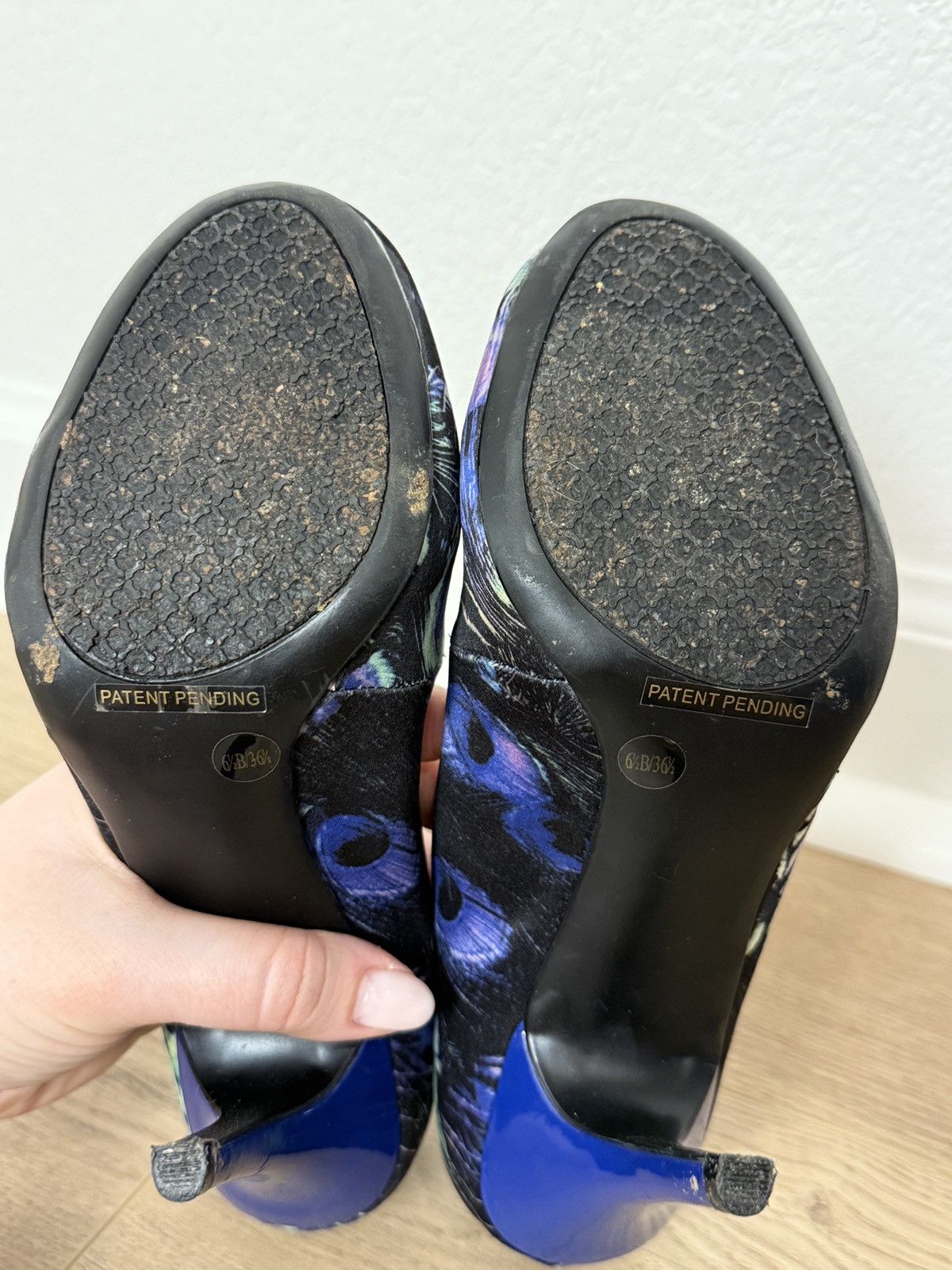 Jessica Simpson Jessica Simpson women’s peacock blue heels Size US 6.5 / IT 36.5 - 9 Thumbnail