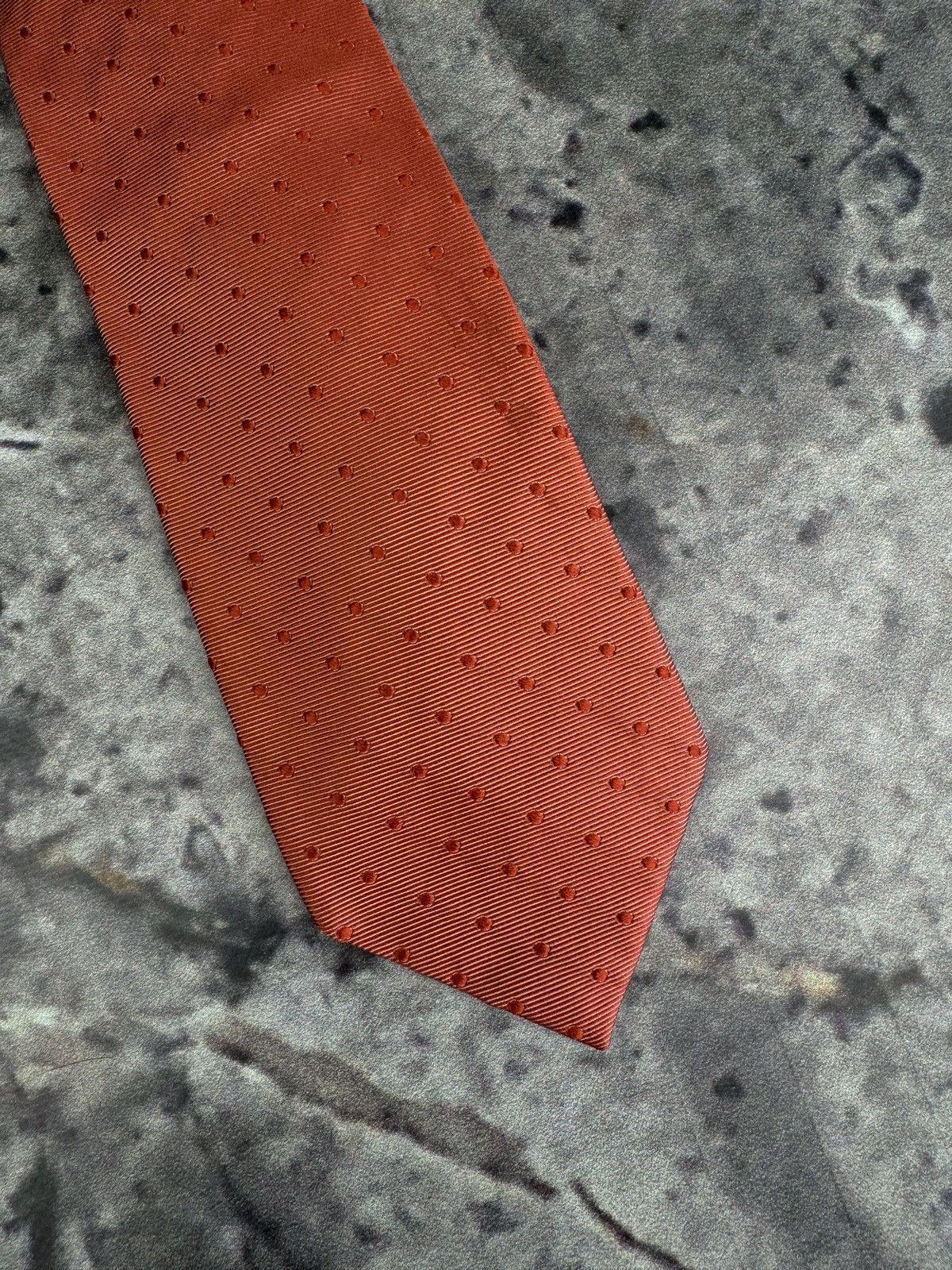 Ermenegildo Zegna Ermenegildo Zegna Red Silk Tie – Polka Dot Pattern Size ONE SIZE - 12 Thumbnail