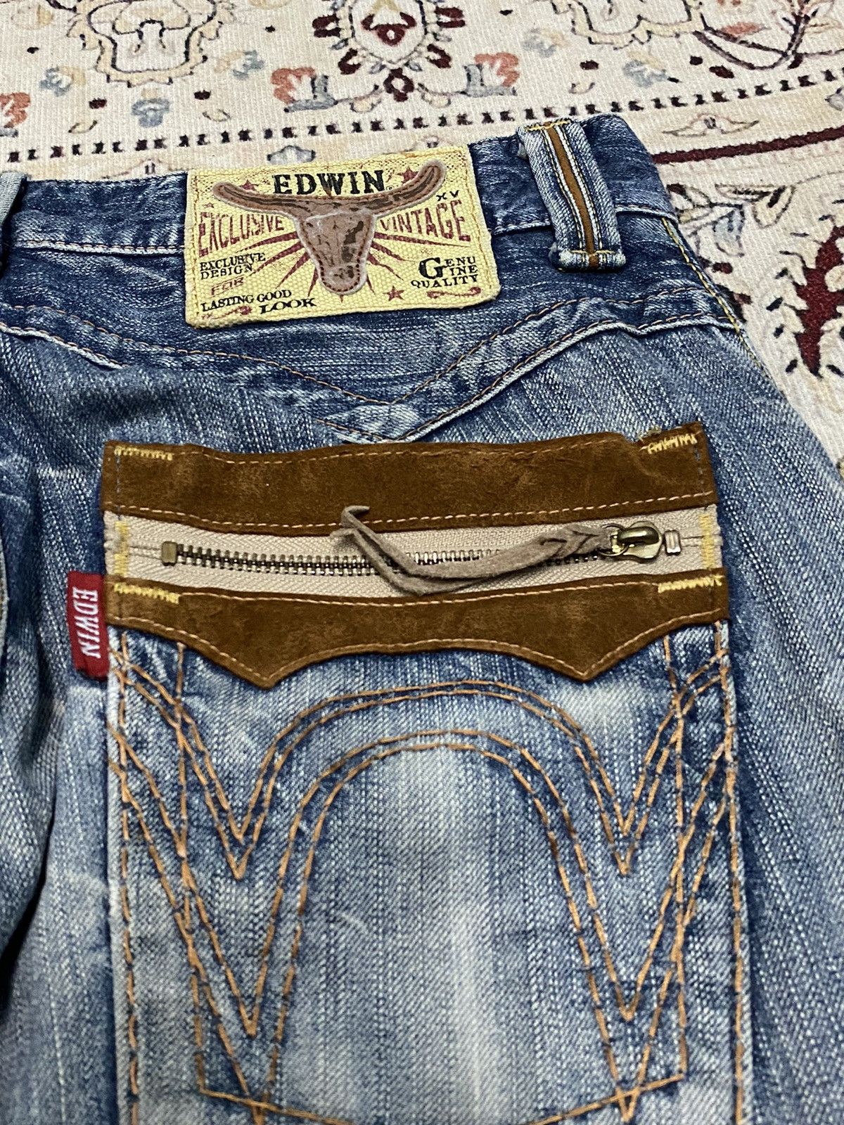 Edwin Vintage edwin longhorn flare jeans Size US 34 / EU 50 - 10 Thumbnail