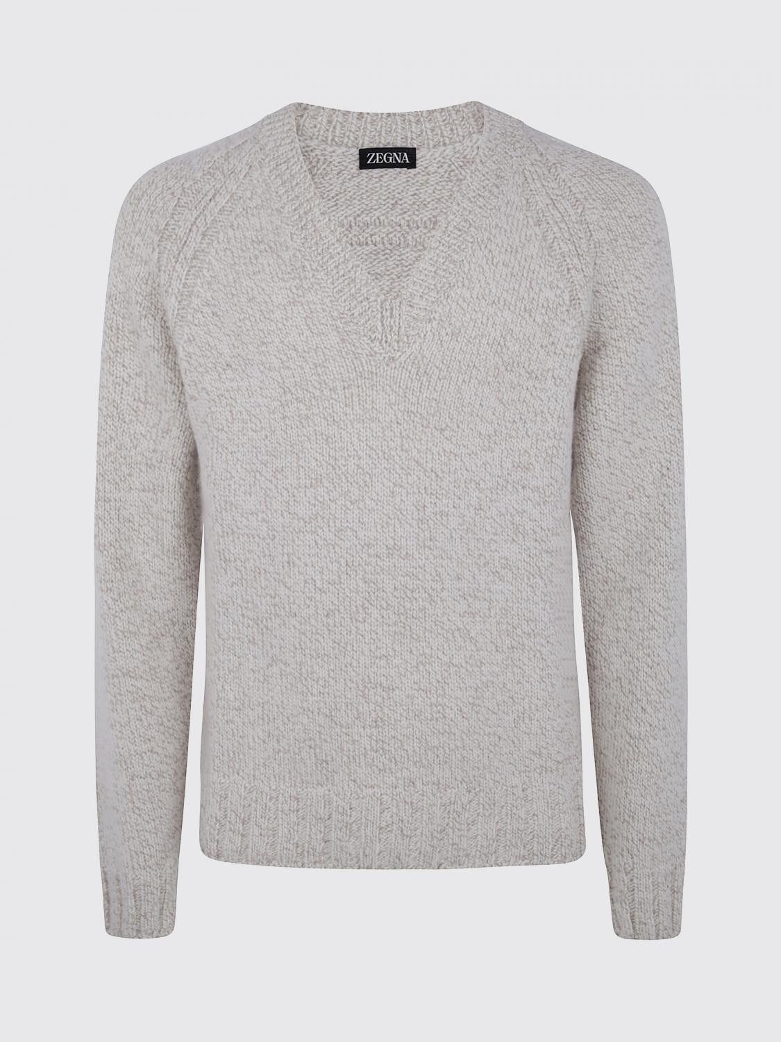 Ermenegildo Zegna Zegna Sweater Men Natural Size US S / EU 44-46 / 1 - 1 Thumbnail