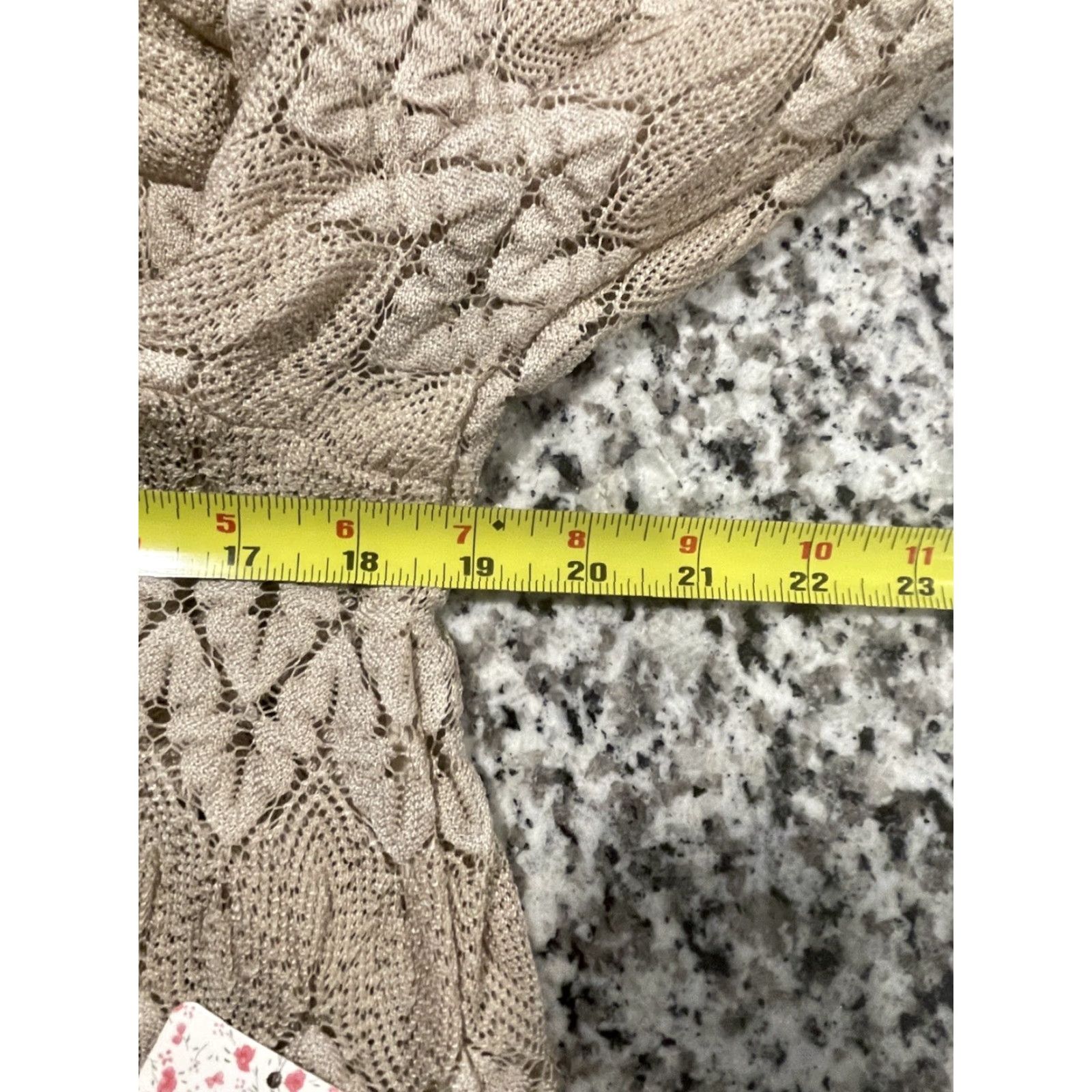Free People FREE PEOPLE Simone Neutral Combo Lace Dress Size M NWT 28 Size M / US 6-8 / IT 42-44 - 6 Thumbnail