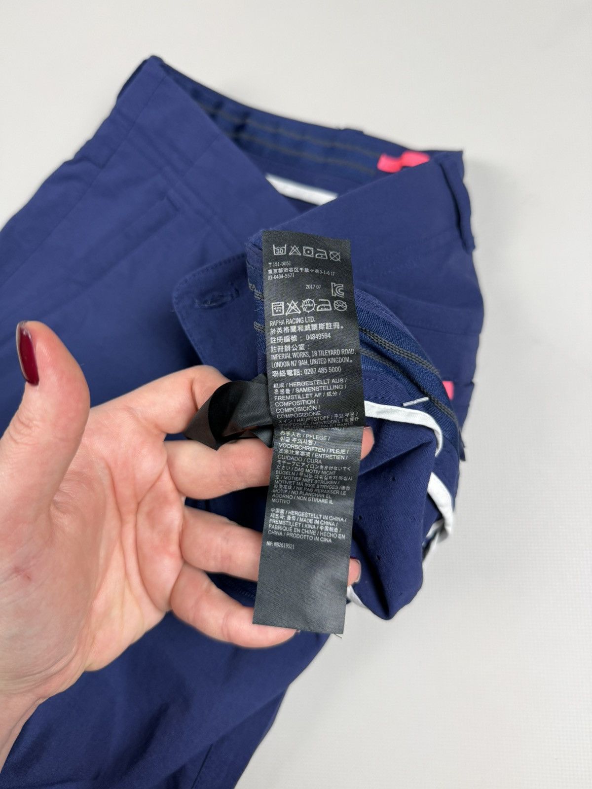 Rapha Rapha Cycling Randonnee Big Logo Chino Pants Trousers Size US 29 - 14 Thumbnail
