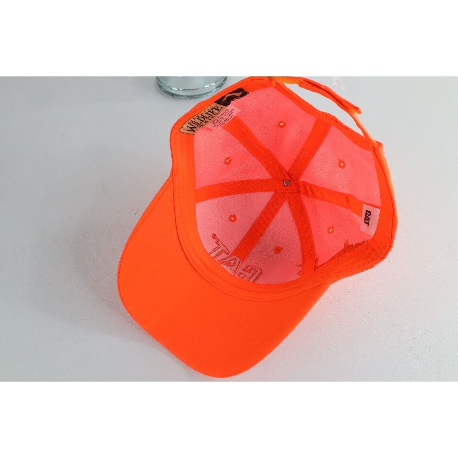 Caterpillar × Vintage Deadstock Vintage Y2K 2006 Cat Caterpillar Deer Buck Hat Size ONE SIZE - 6 Thumbnail