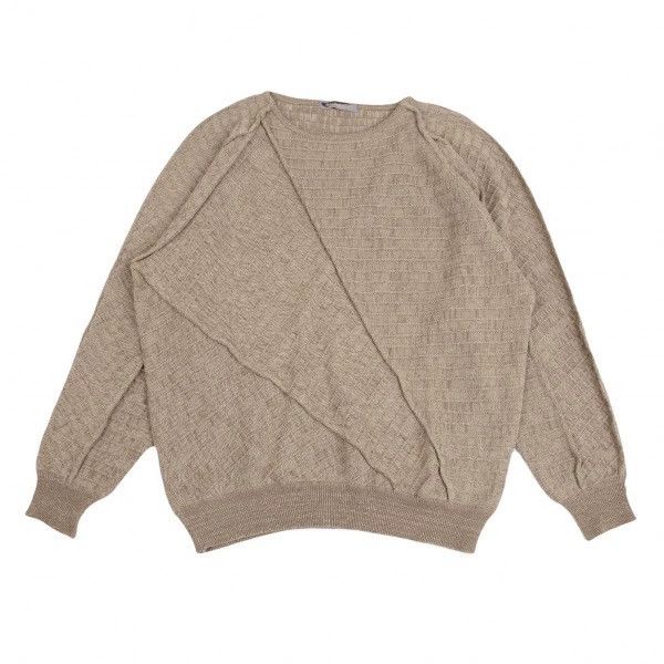 Issey Miyake issey miyake Knitted and spliced sweater Size US M / EU 48-50 / 2 - 1 Thumbnail