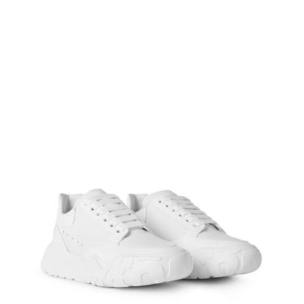 Alexander McQueen o1g2r1mq0824 Oversized Court Trainers in White Size US 9 / IT 39 - 3 Thumbnail