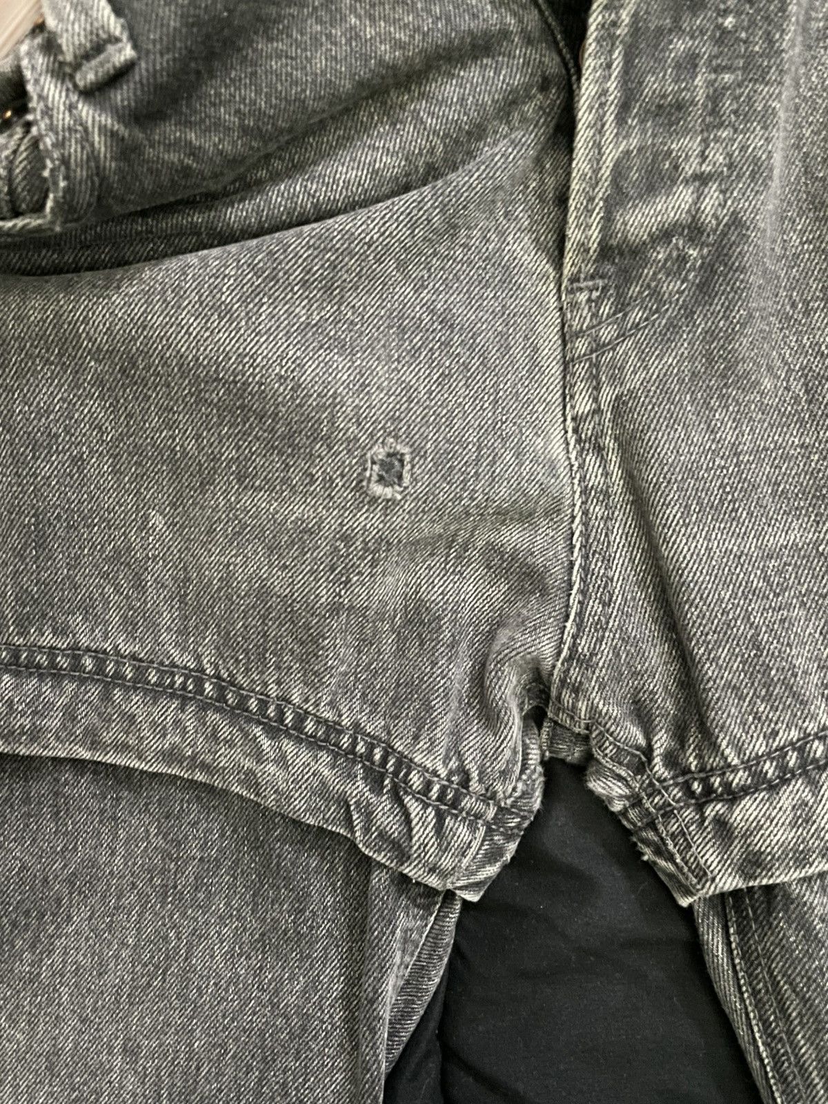 Balenciaga Balenciaga Triple Zip Japanese Denim Size US 33 - 2 Thumbnail