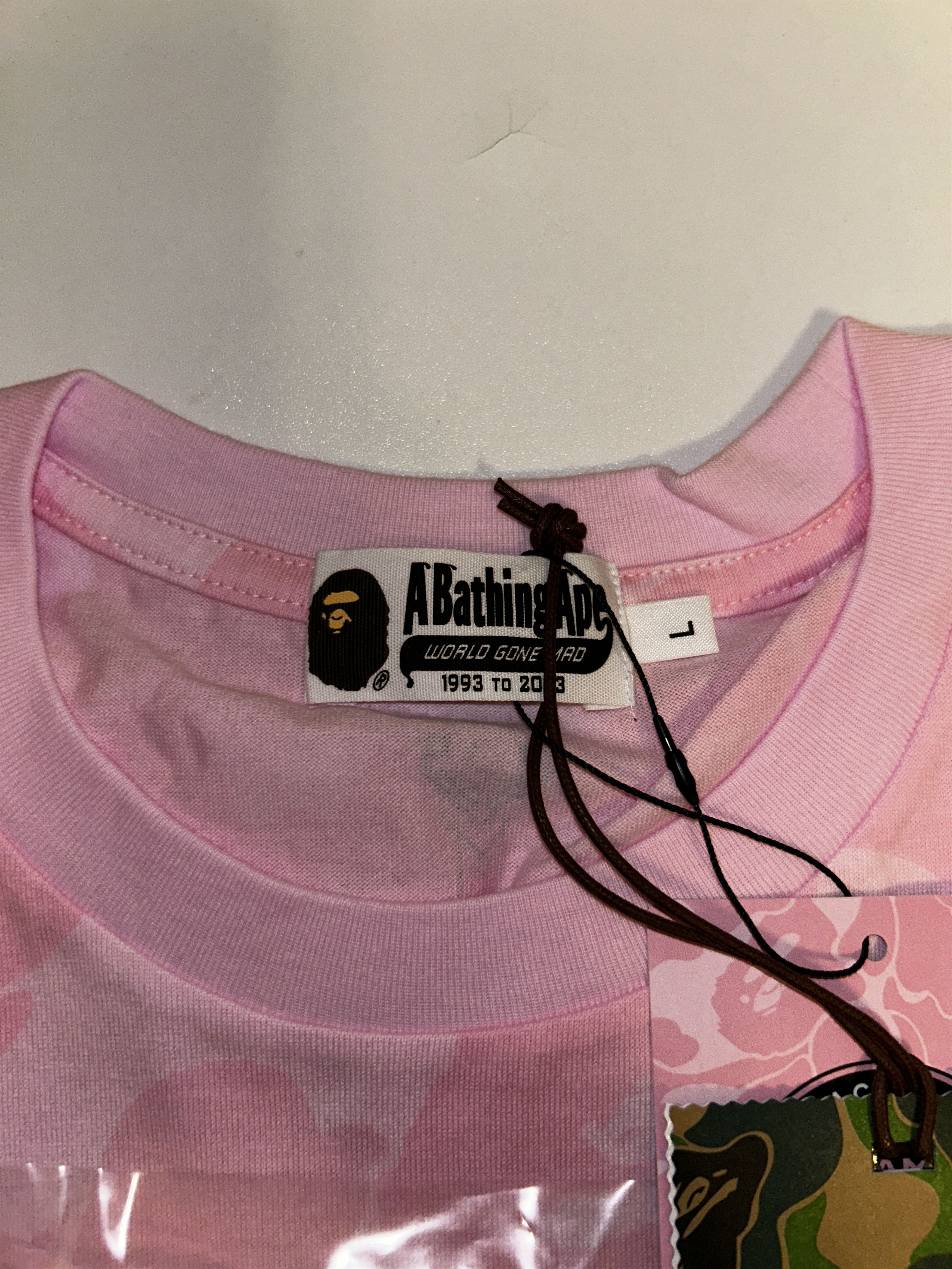 Bape BAPE x INTER MIAMI CF CAMO TEE Size US L / EU 52-54 / 3 - 5 Thumbnail