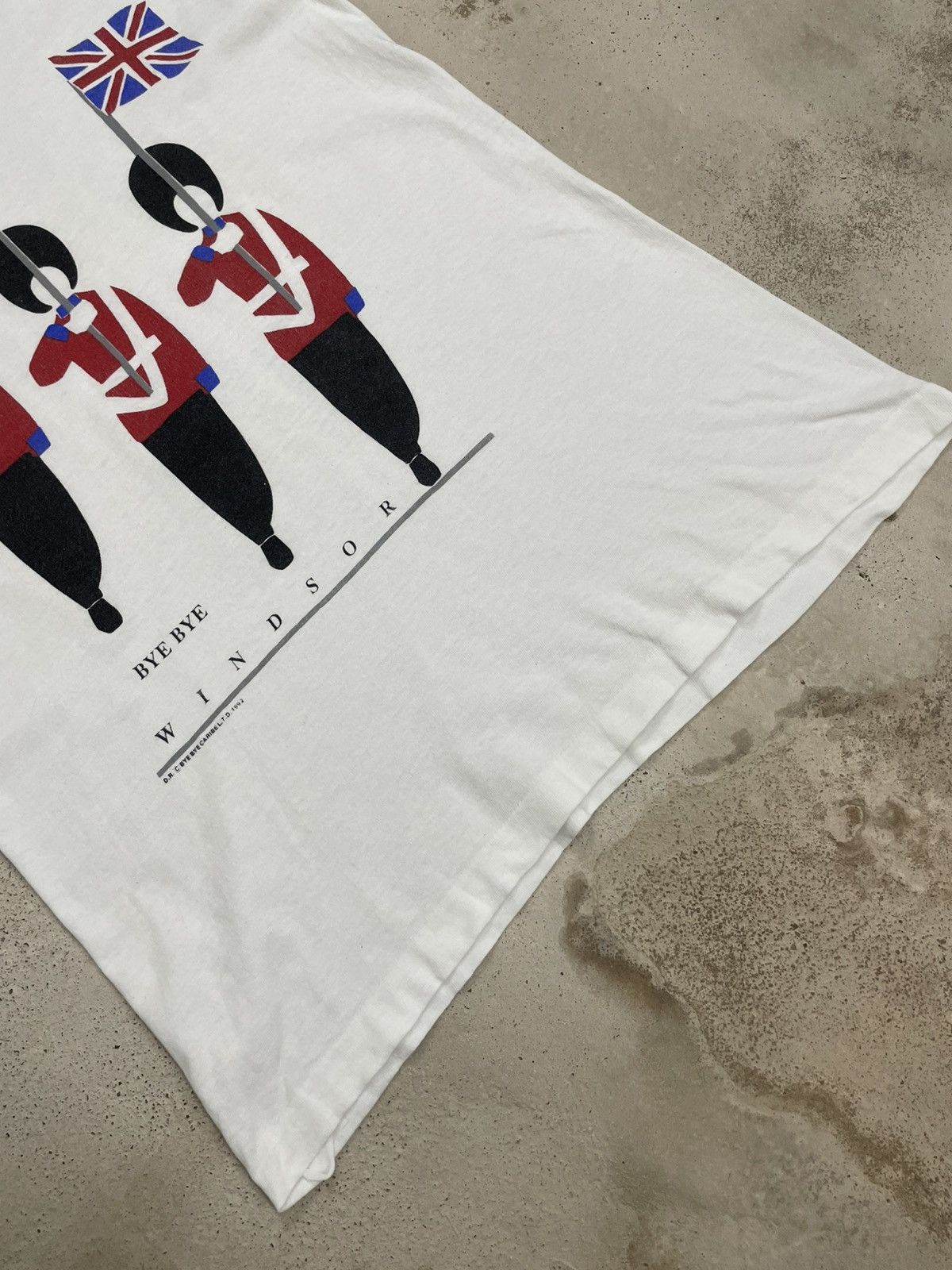Vintage Bye Bye Windsor 1992 Caribe L., T. D. Union Jack Size US S / EU 44-46 / 1 - 4 Thumbnail