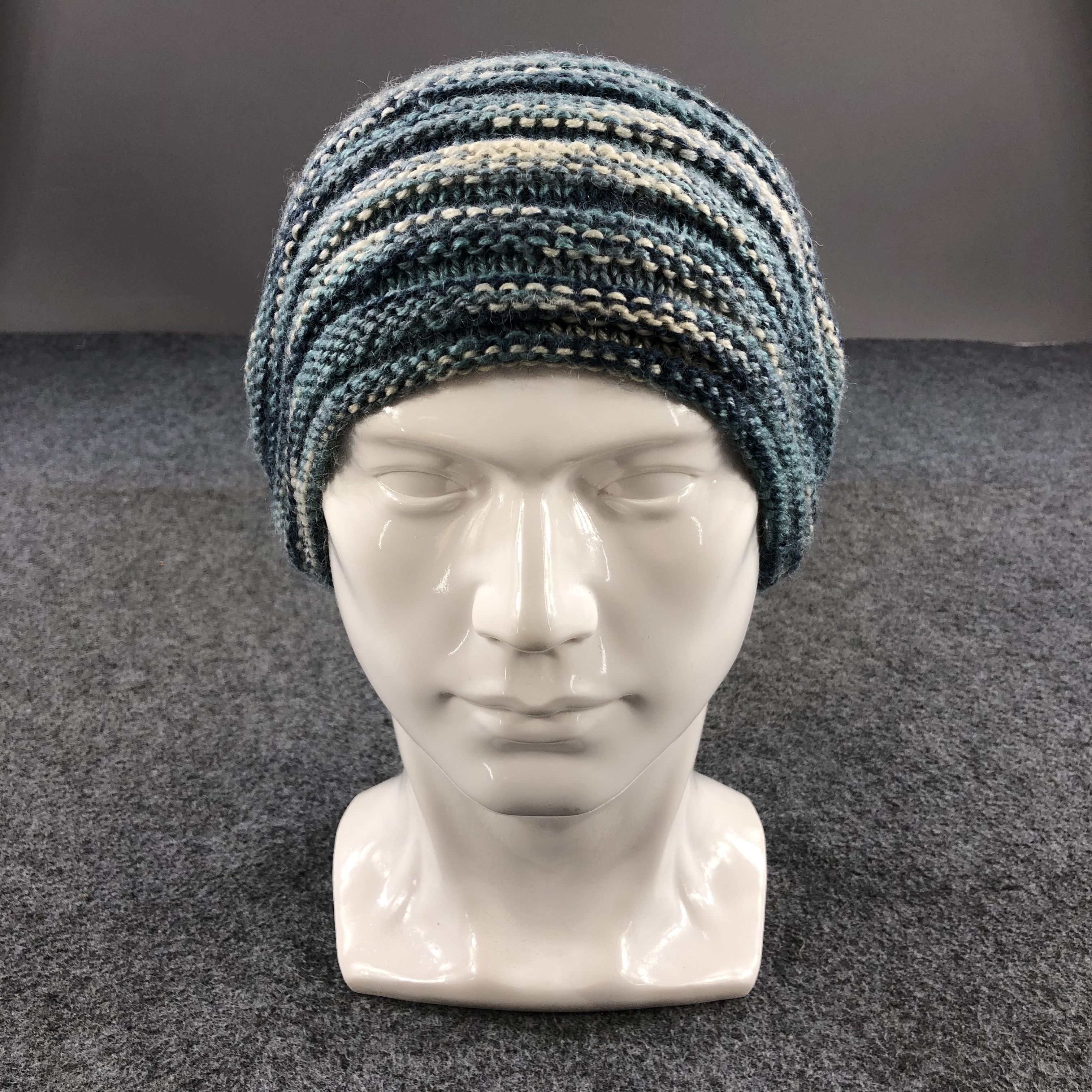 Unknown Pleated Beanie Snowcap Snow Hat Winter Hat B348