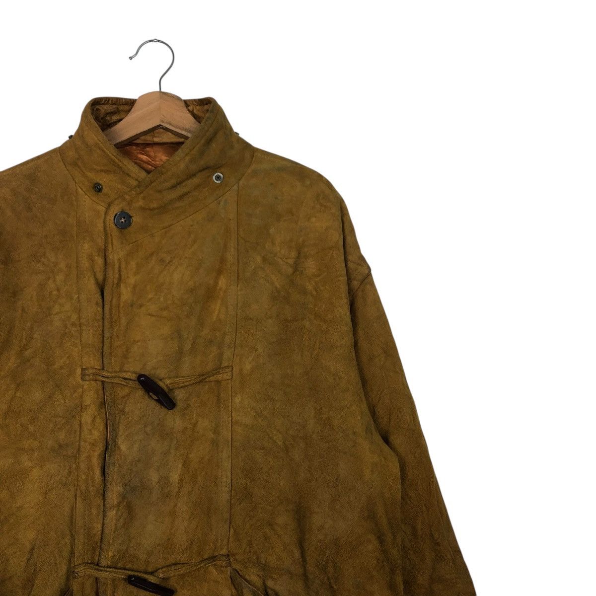 Japanese Brand 🔥VINTAGE CHORE WORK LEATHER JACKET KA UOMO KAPITAL Size US M / EU 48-50 / 2 - 8 Thumbnail