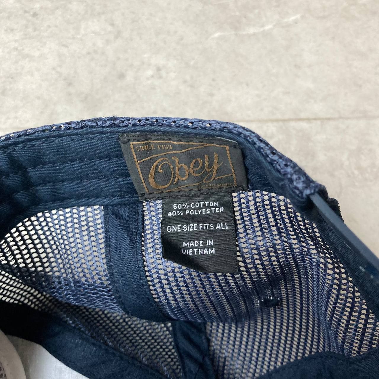 Obey Vintage Obey Worldwide Trucker Hat Size ONE SIZE - 7 Thumbnail