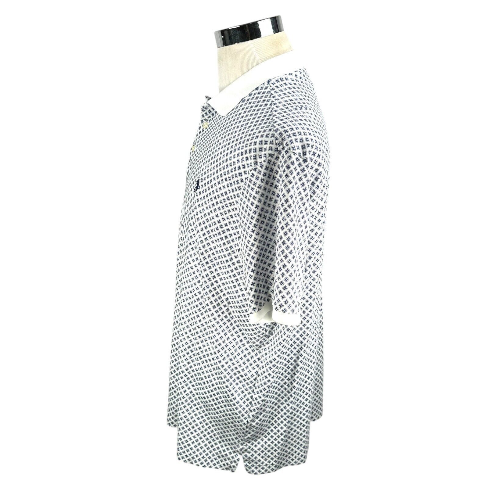 Polo Ralph Lauren Polo Ralph Lauren Polo Shirt Men’s 2XL XXL White Blue Size US XXL / EU 58 / 5 - 4 Thumbnail