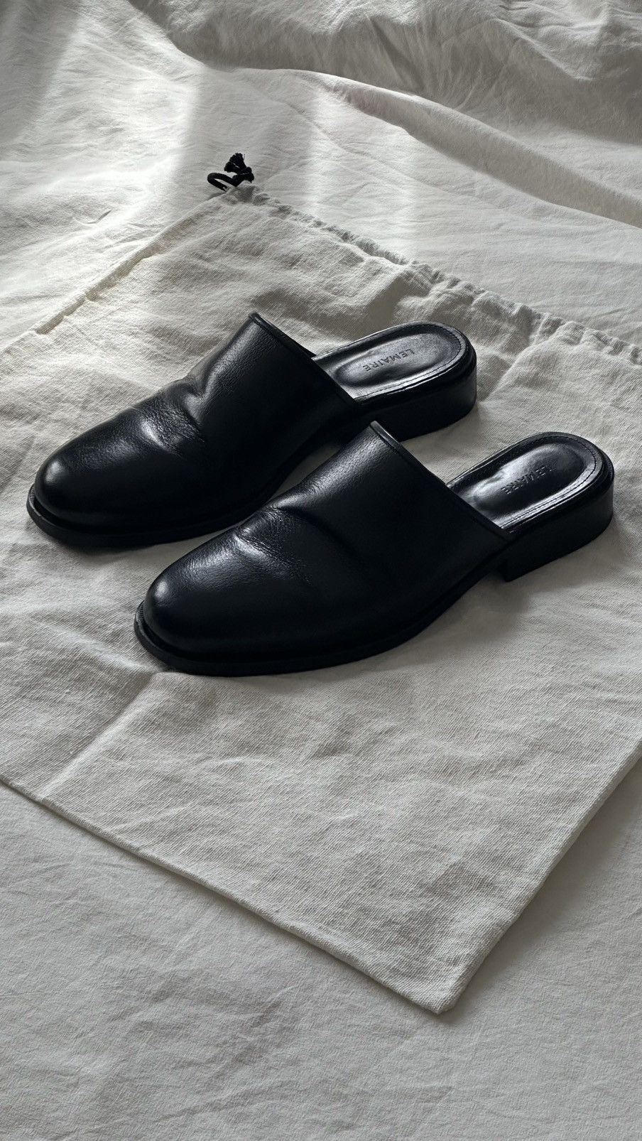 Lemaire Buffalo Leather Mules | Grailed