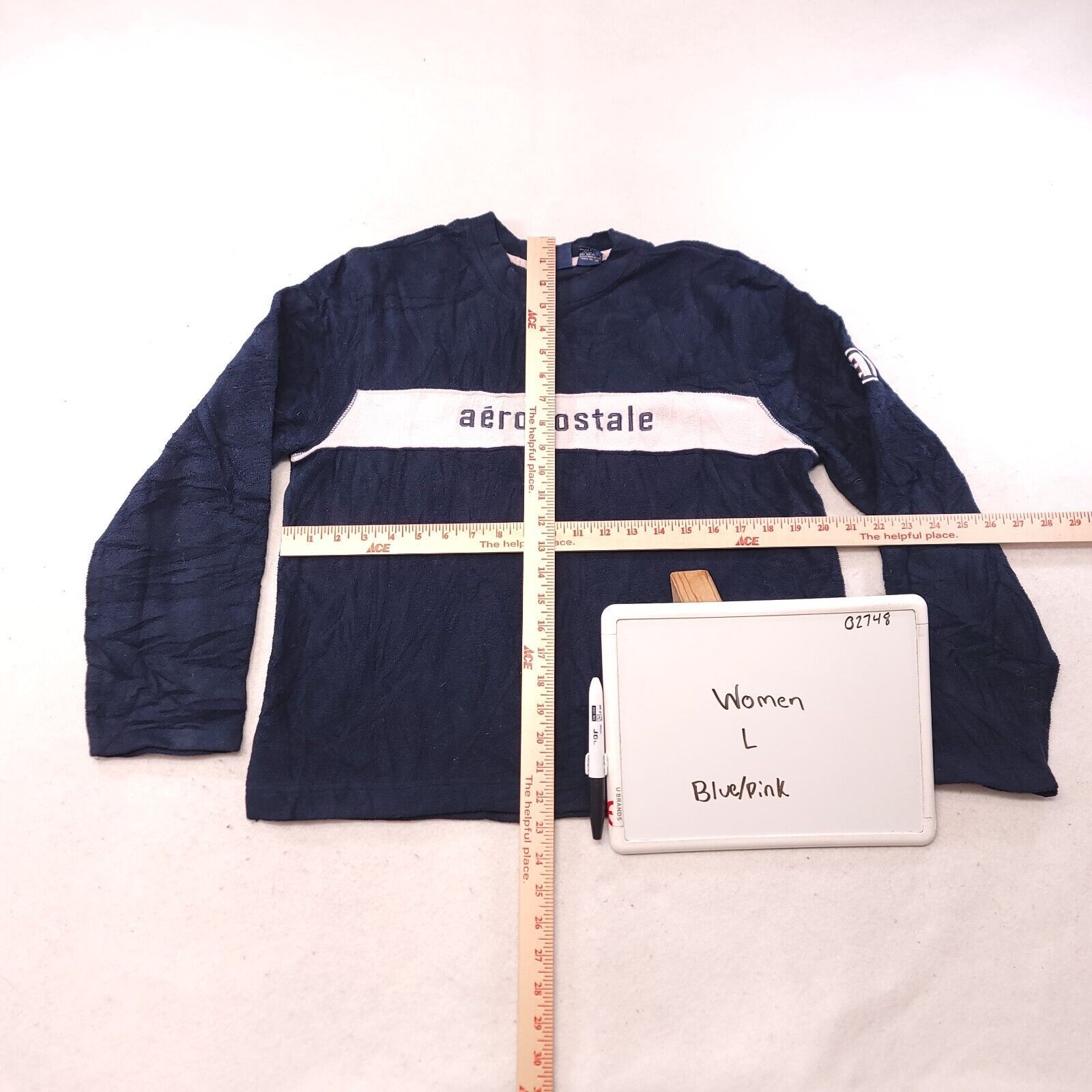Aeropostale Aeropostale Pullover Sweatshirt Women Size Large L Blue Pink Size L / US 10 / IT 46 - 6 Thumbnail