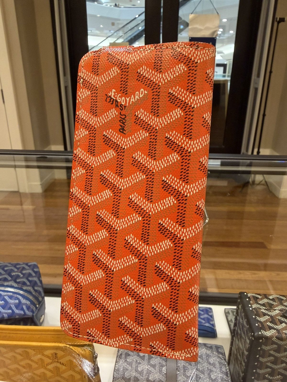 Goyard Goyard Glasses Case - Orange Size ONE SIZE - 2 Thumbnail