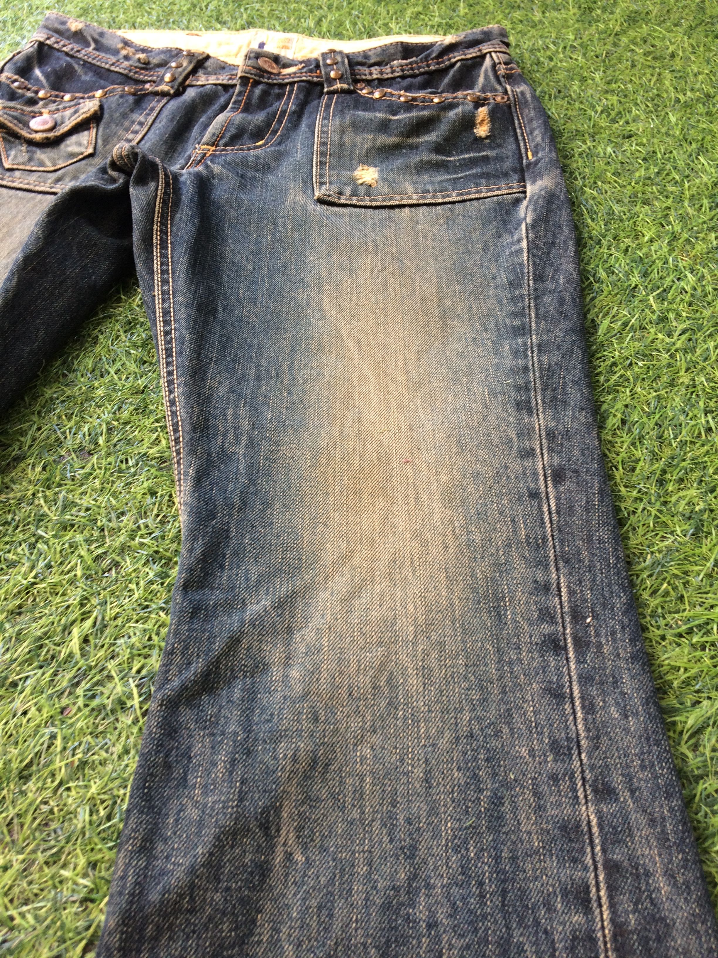 Japanese Brand Japanese Low Waist Bootcut Jeans #D-487 Size 27" / US 4 / IT 40 - 6 Thumbnail