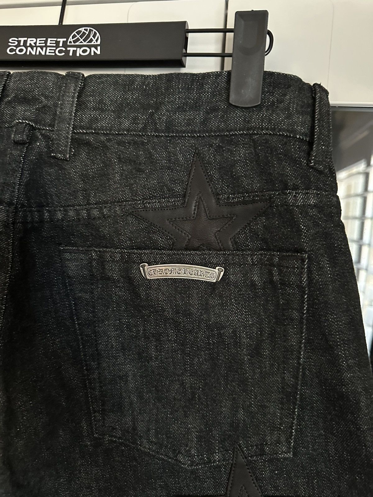 Chrome Hearts CHROME HEARTS STAR PATCH DENIM SIZE 34 JEANS IN HOUSE Size US 34 / EU 50 - 14 Thumbnail