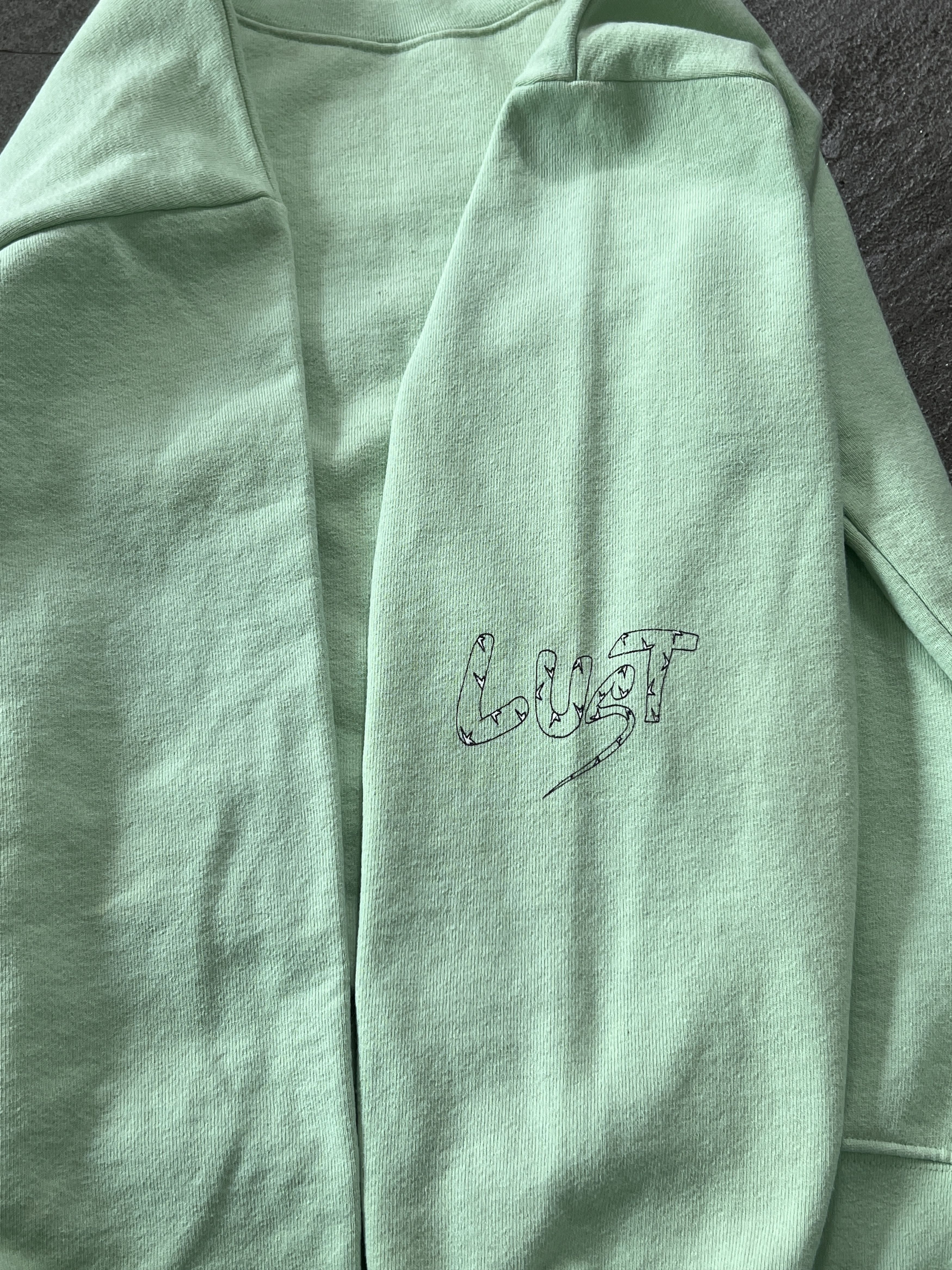 Chrome Hearts Chrome Hearts Matty Boy Mint Green Graphic Sweatshirt Size US M / EU 48-50 / 2 - 7 Thumbnail