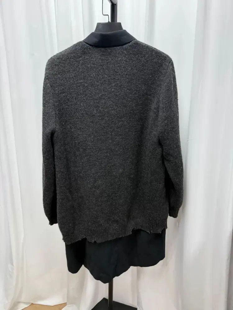 Sz 3 Undercover 17AW distressed Two-layers jacket-2505