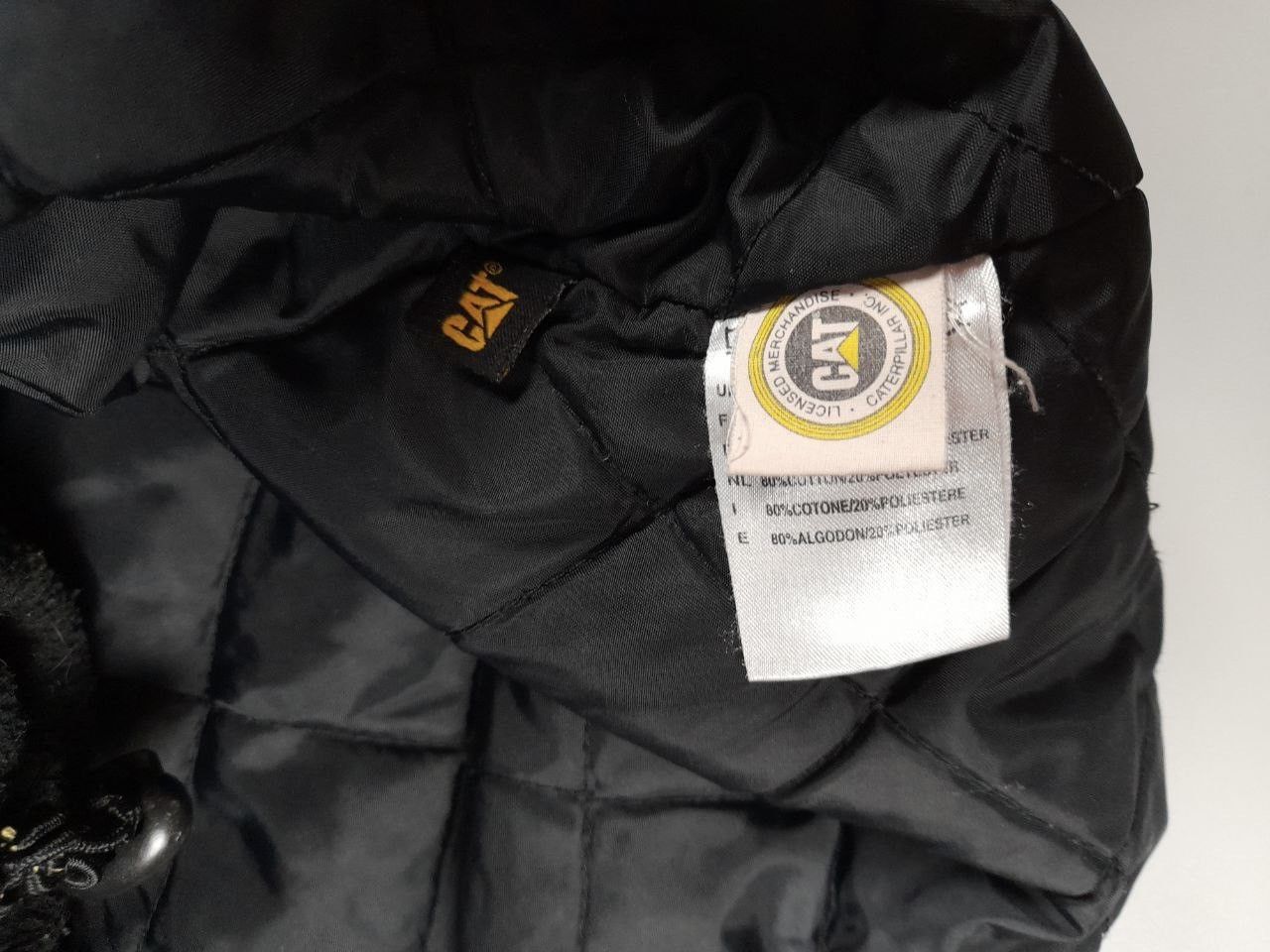 Caterpillar × Vintage CAT reversible quilted sherpa fleece sweatshirt jacket Size US L / EU 52-54 / 3 - 7 Thumbnail