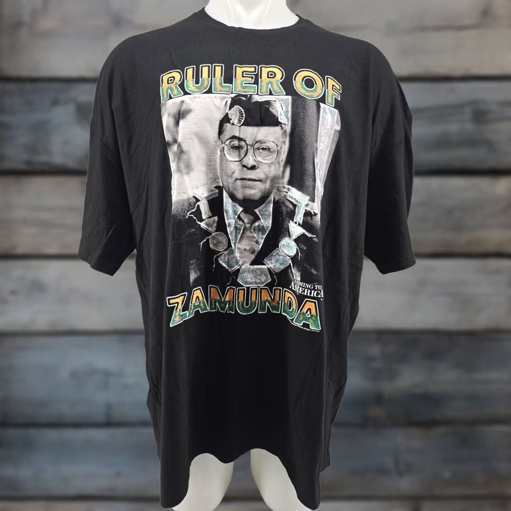 Vintage Coming to America King Jaffe Joffer Ruler of Zamunda Men's T Shirt Size 3XL Size US XXL / EU 58 / 5 - 1 Thumbnail