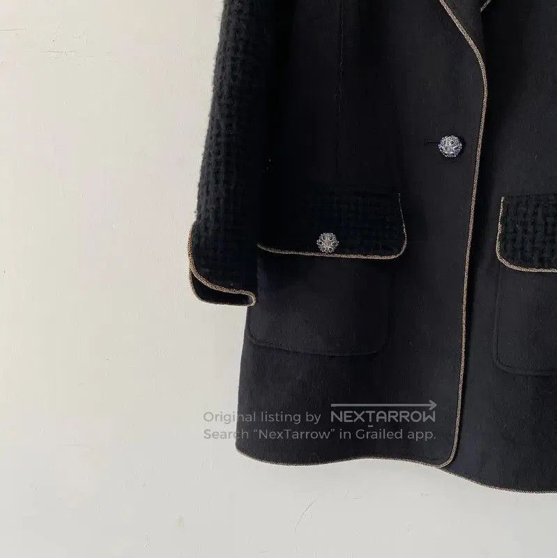 Chanel Chanel Black Wool Cardigan for Women . Size M / US 6-8 / IT 42-44 - 4 Thumbnail