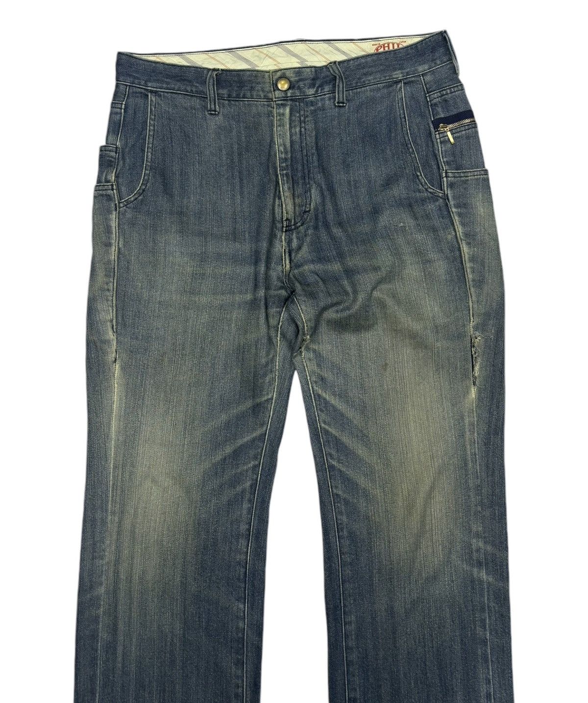 Kapital 🔥Phil Smart Union Made Casual Jeans Size US 34 / EU 50 - 5 Thumbnail