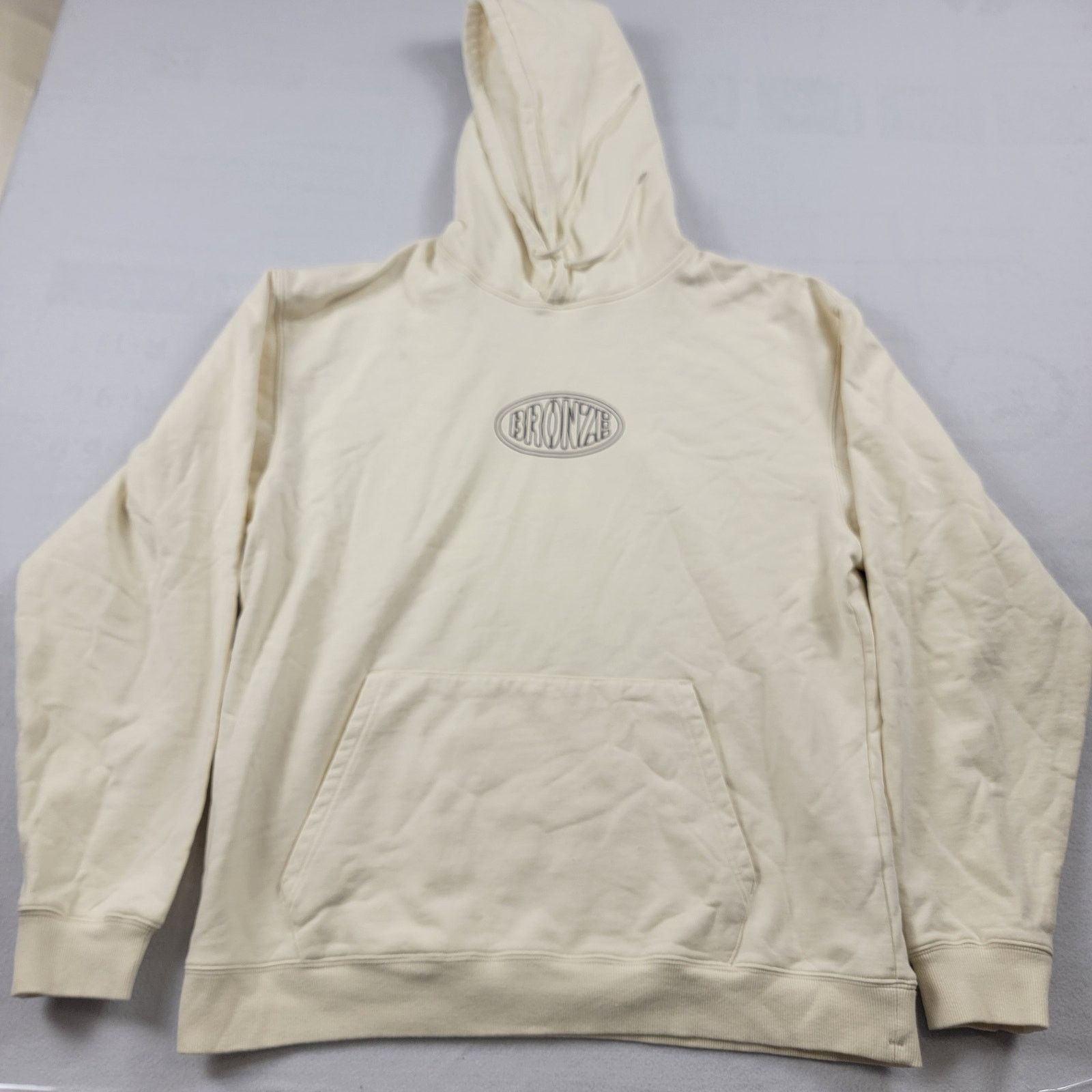 Bronze 56k Bronze 56k Oval Hoodie Cream Sz XL (562) Size US XL / EU 56 / 4 - 1 Thumbnail