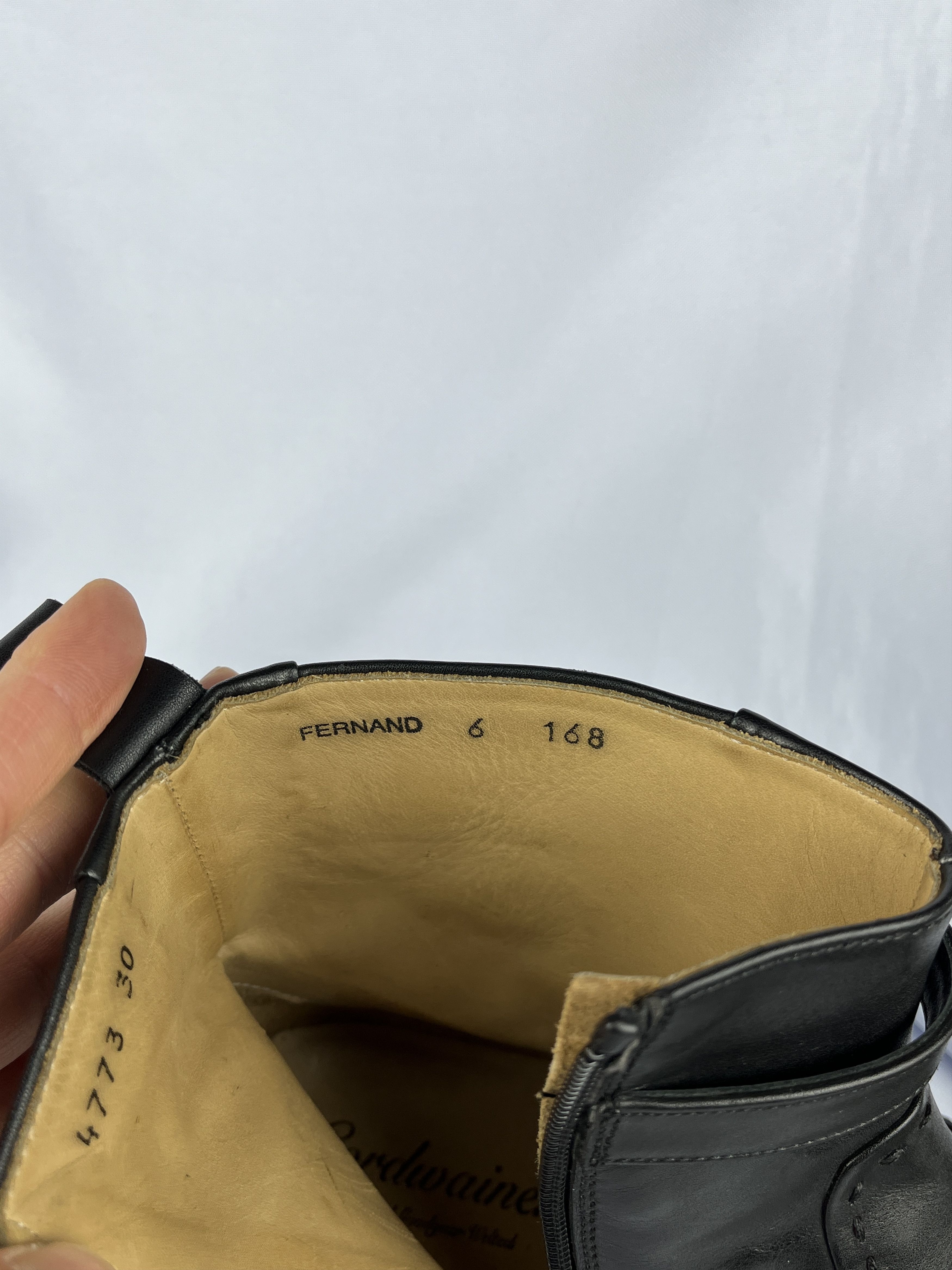Leather Cordwainer Leather Zip Belt Boots Size US 7 / EU 40 - 11 Thumbnail