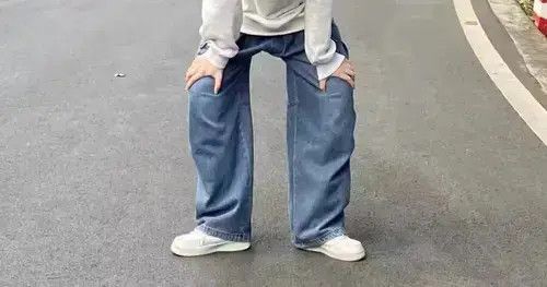 Other Alt Clothes Vintage Streetwear Korean Baggy Cargo Jeans Size US 28 / EU 44 - 3 Thumbnail