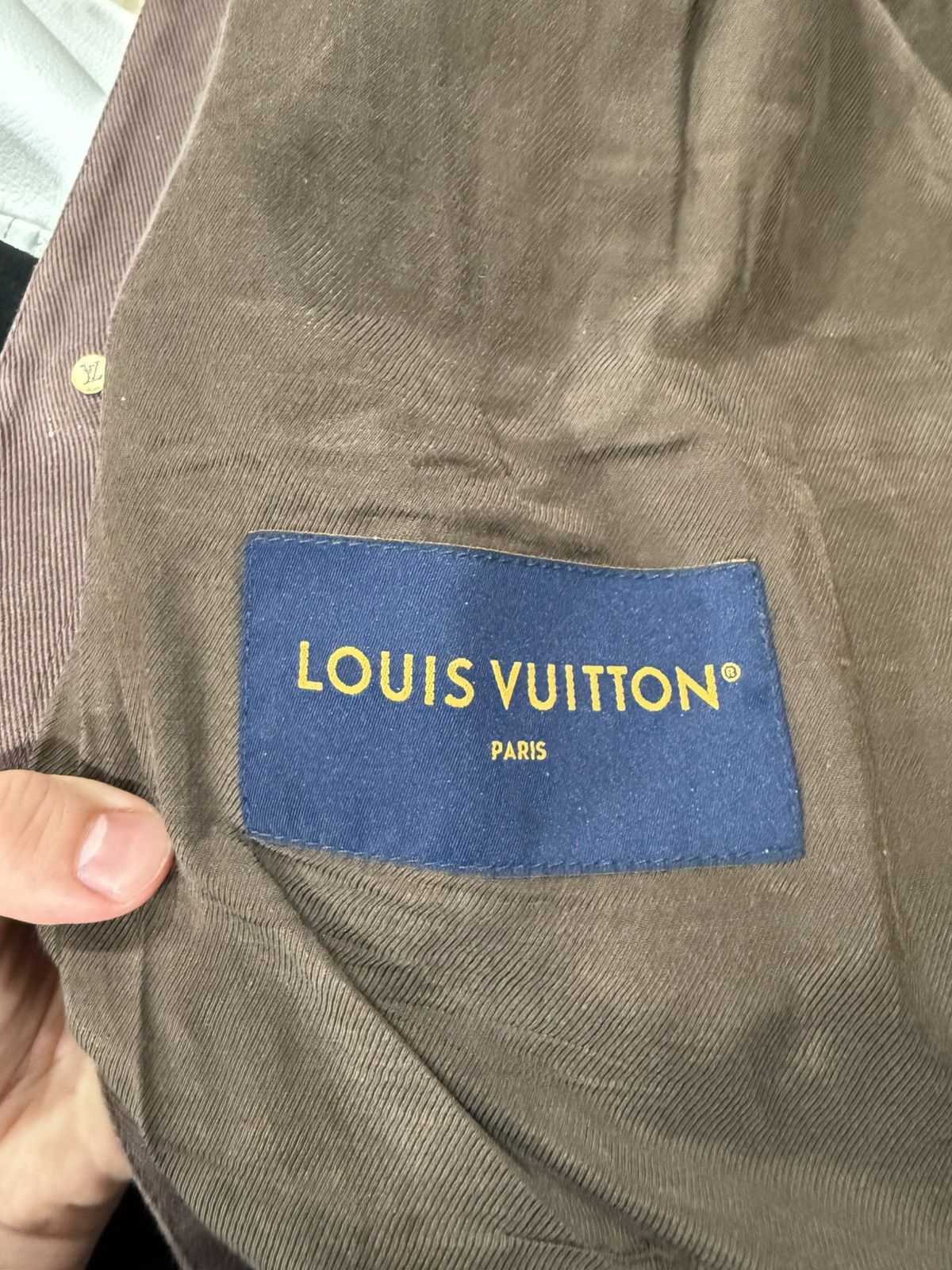 Louis Vuitton Louis Vuitton Monogram Debossed Workwear Jacket Size US M / EU 48-50 / 2 - 7 Thumbnail