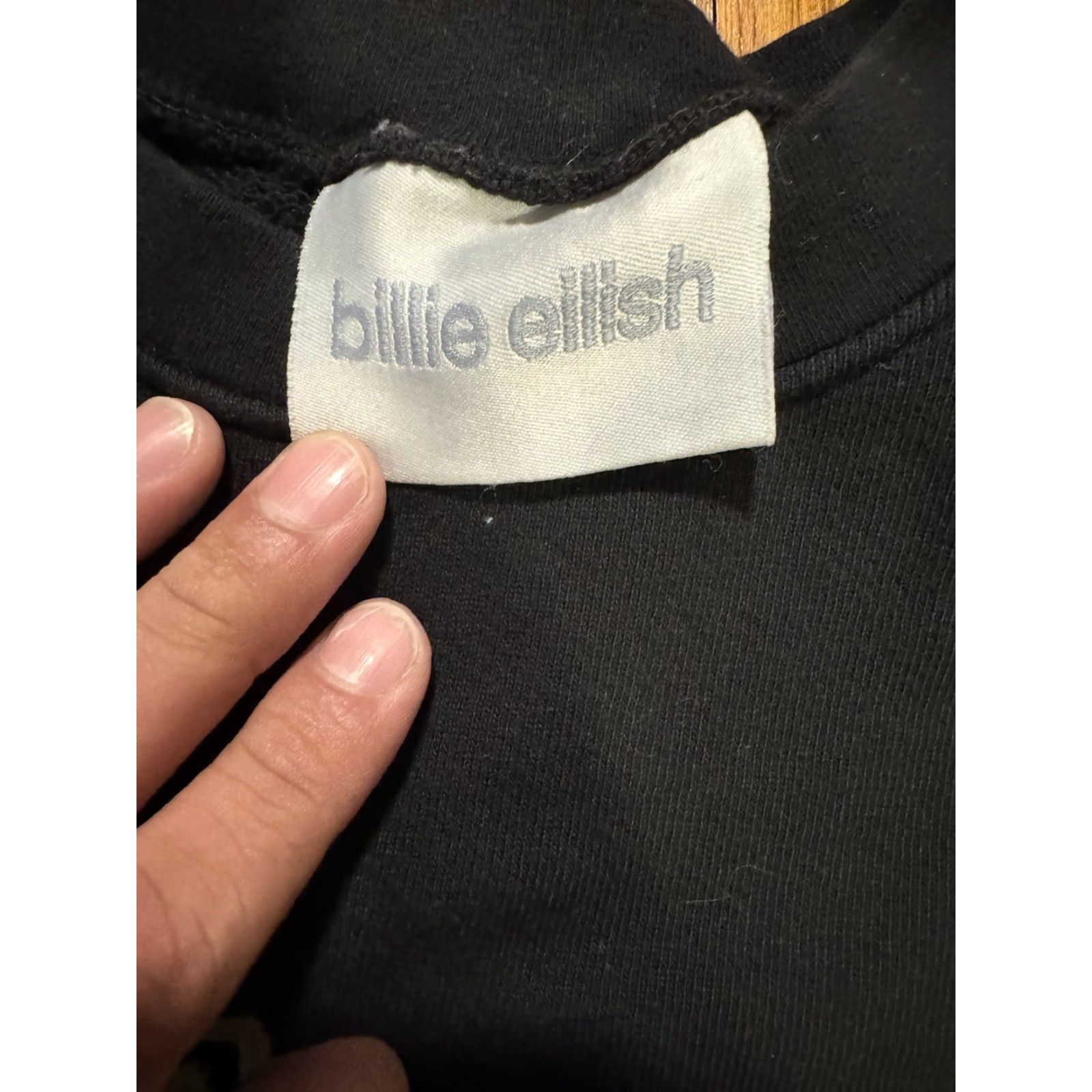 Vintage VINTAGE Billie Eilish Happier Than Ever World Tour 2022 Sweatshirt S Black Authentic CB6 Size US S / EU 44-46 / 1 - 7 Thumbnail