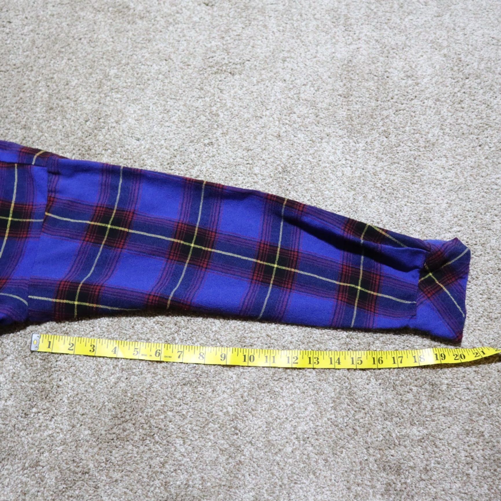 Vintage VINTAGE Wild Fable Collared Plaid Button Front Shirt Blue Yellow Women's XS XS Collared Shirt Casual Womens XS Blue Plaid Button-Up 90s Size XS / US 0-2 / IT 36-38 - 6 Thumbnail