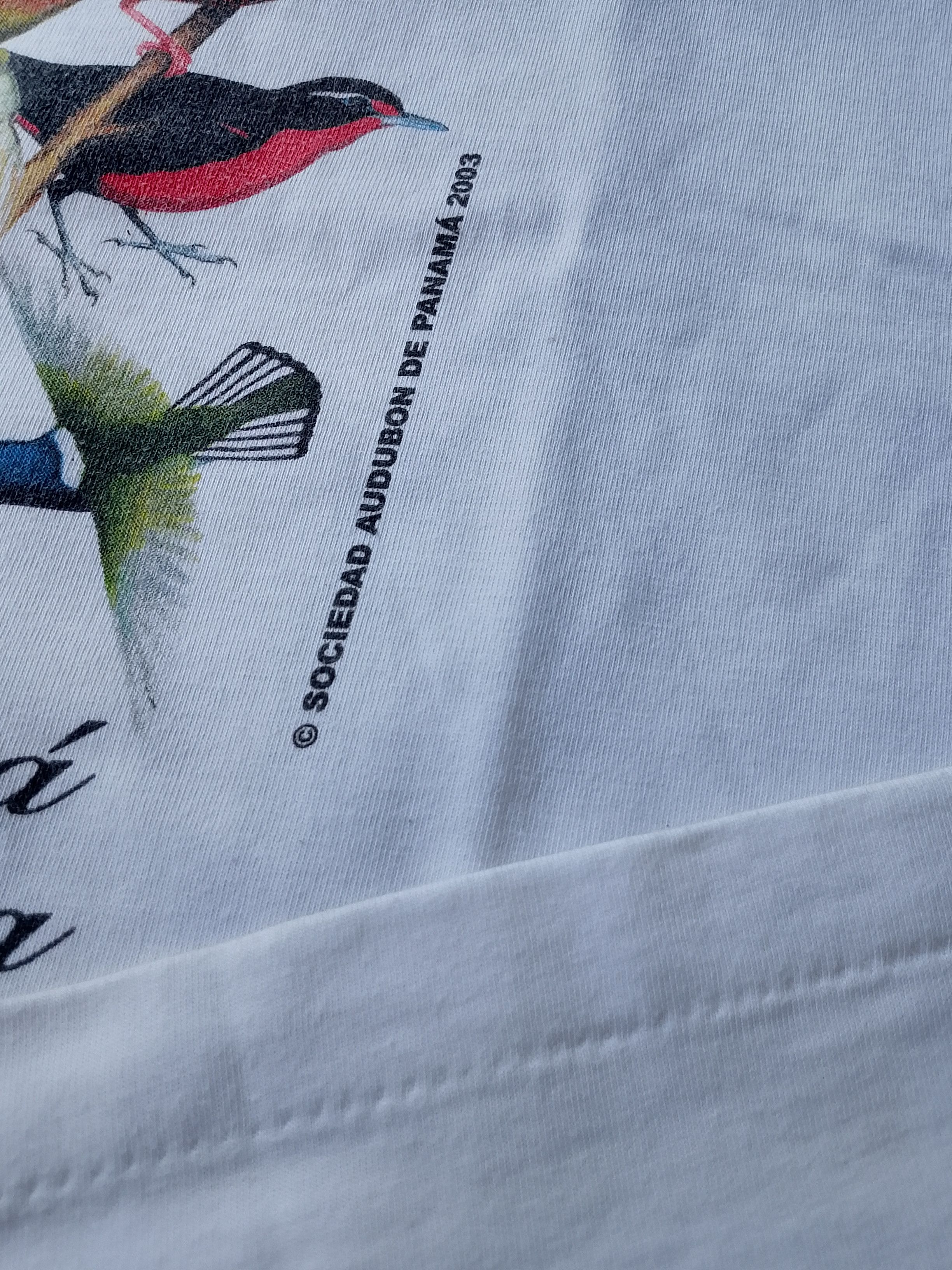 Other Vintage 90s Style Birds of Panama Naturecore Single StitchTs Size US M / EU 48-50 / 2 - 5 Thumbnail