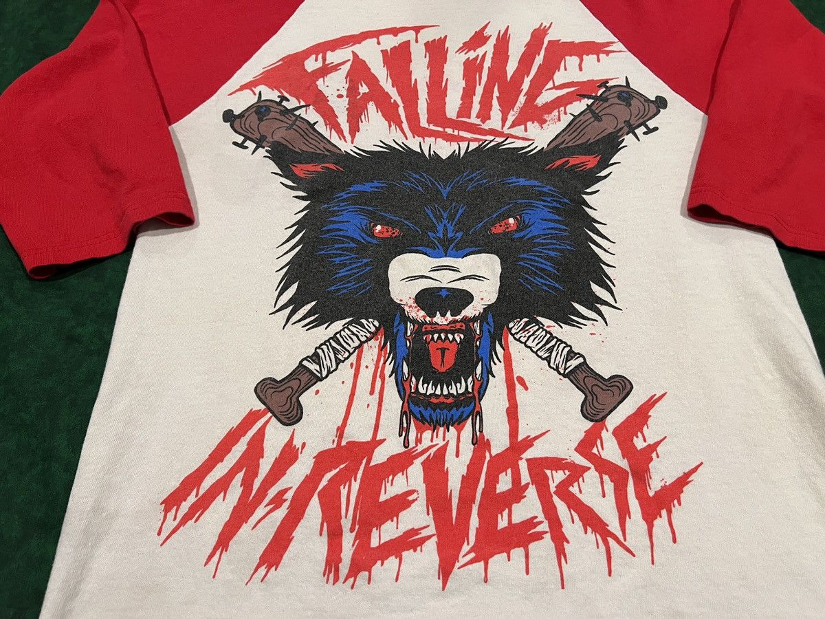 Band Tees Falling In Reverse Band - Ronnie Radke #01 - Baseball Shirt Size US S / EU 44-46 / 1 - 2 Thumbnail