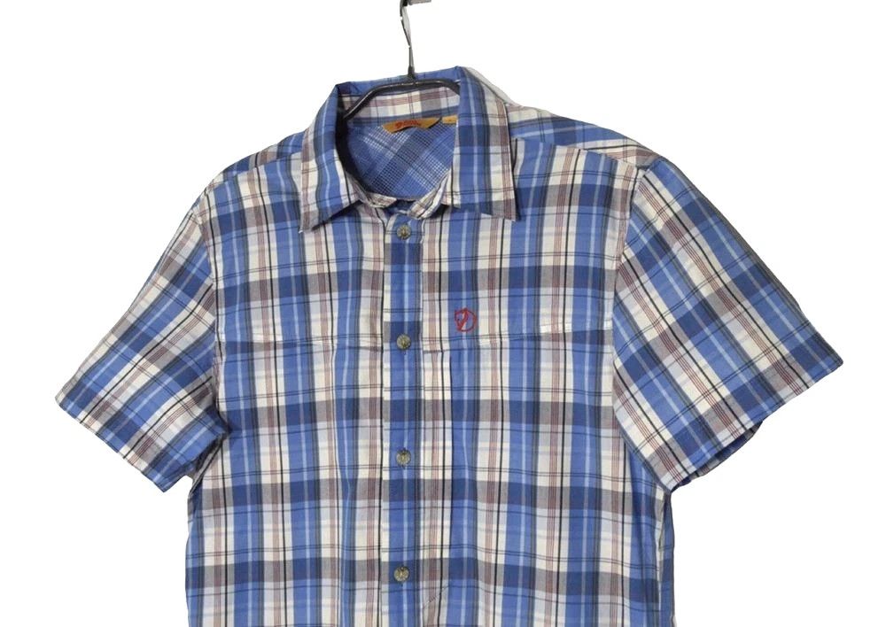 Fjallraven Fjallraven Short Sleeve Plaid Shirt Mens S Size US S / EU 44-46 / 1 - 2 Thumbnail
