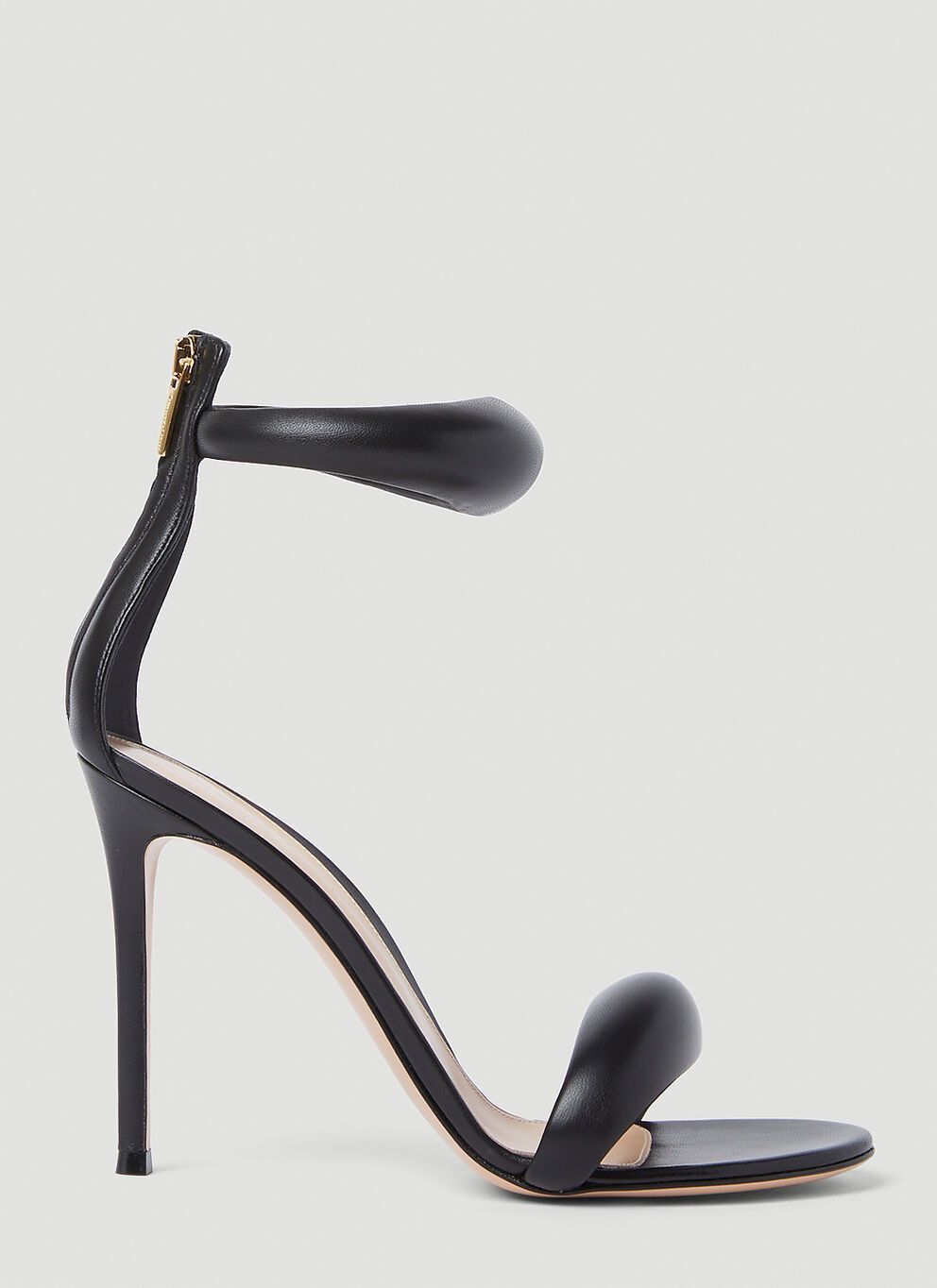 image of Gianvito Rossi Bijoux High Heel Shoes Sandals in Black, Women's (Size 5)