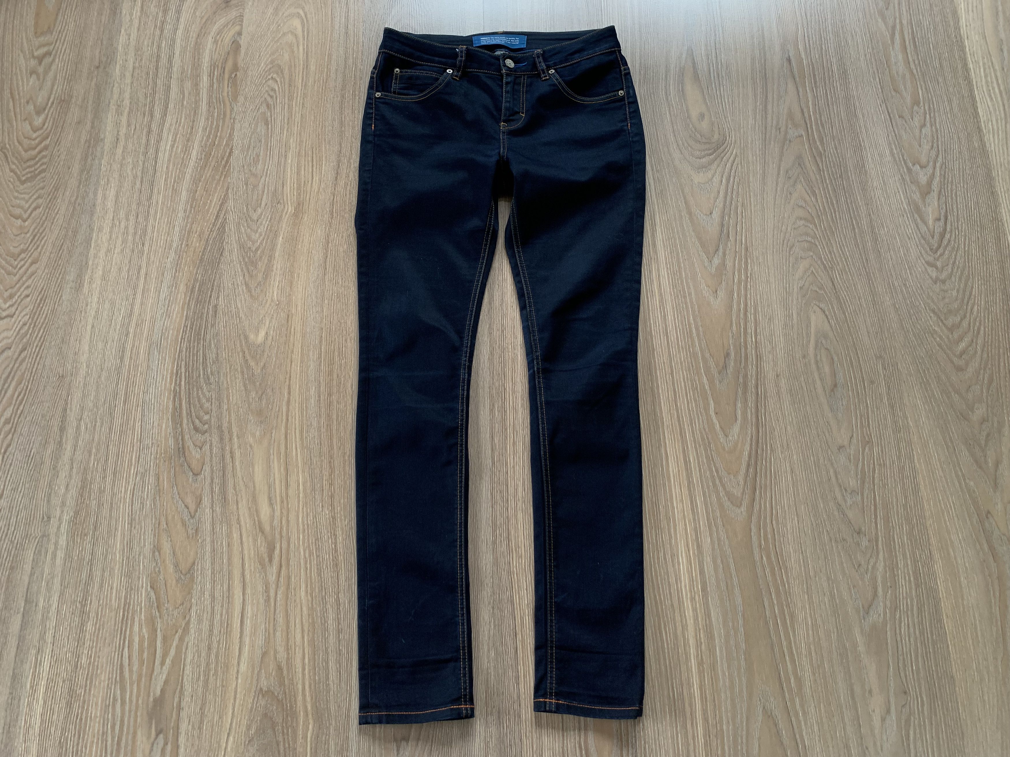Adidas Men’s Blue Adidas Originals Denim Jeans Size US 26 / EU 42 - 2 Thumbnail