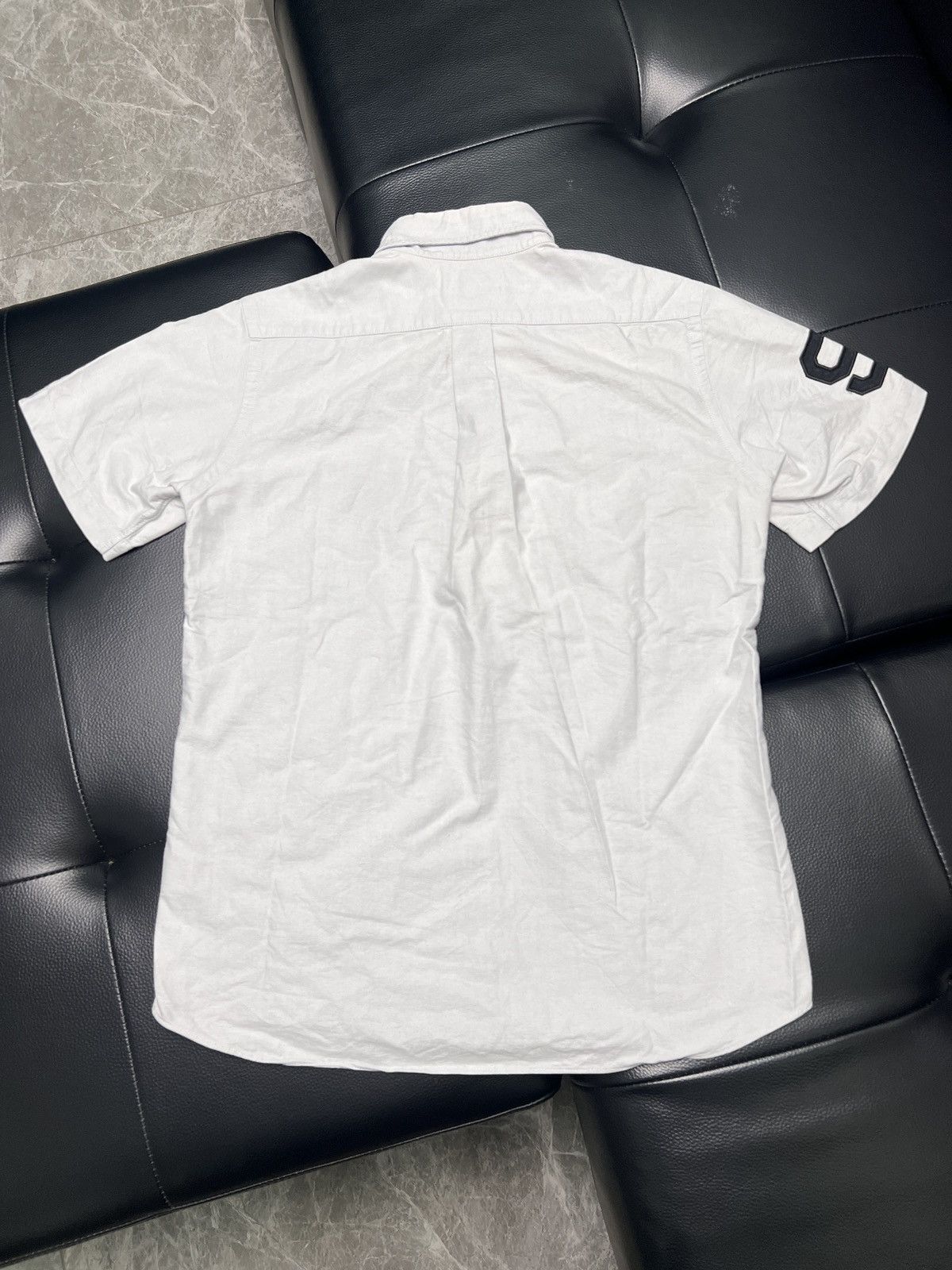 Bape A Bathing Ape Ape Head Embroidered “93” Short Sleeve Button Size US M / EU 48-50 / 2 - 2 Thumbnail