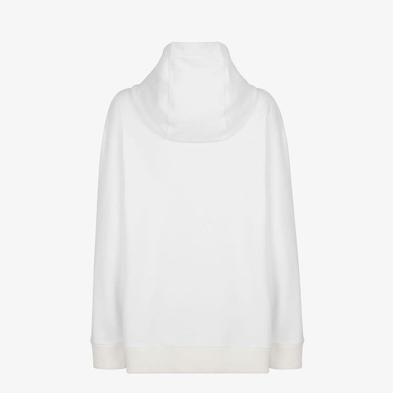 Fendi o1s1wg111225 Sweatshirt in White Size S / US 4 / IT 40 - 2 Thumbnail