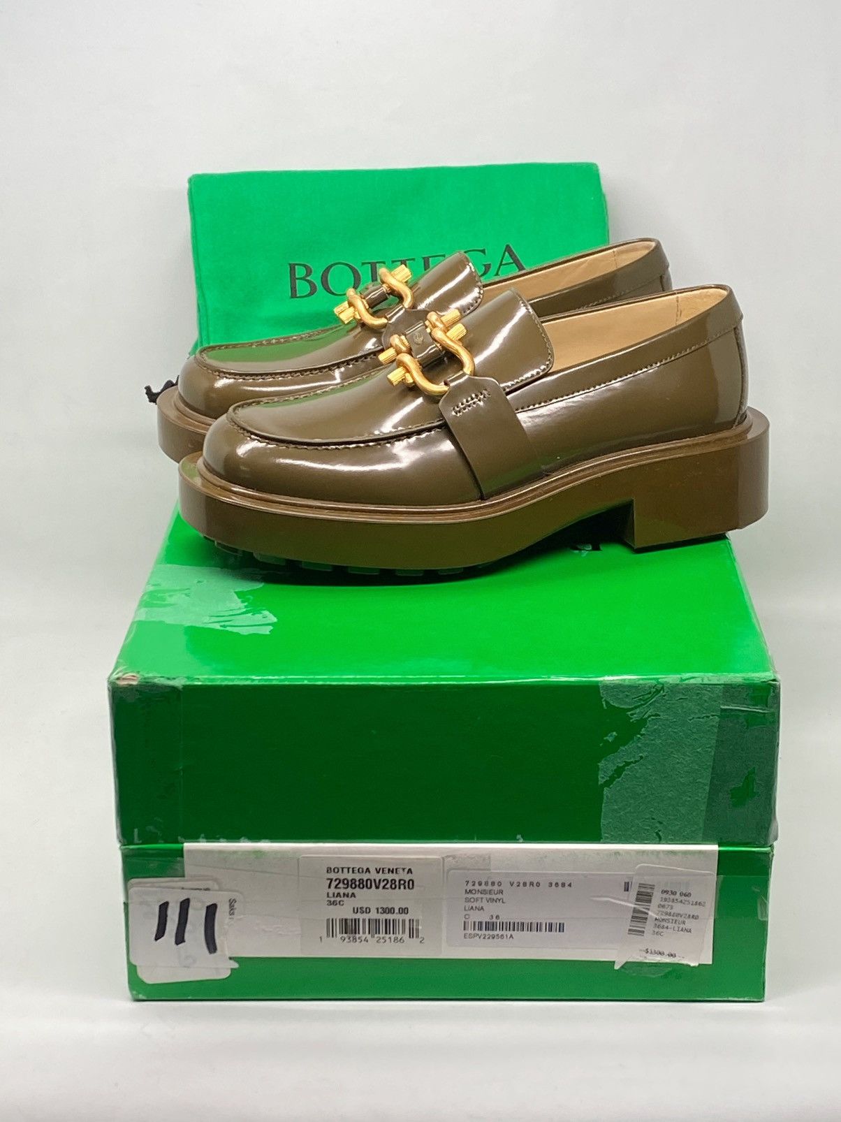 Bottega Veneta Bottega Veneta Monsieur Leather Chunky Loafers size 36 Size US 6 / IT 36 - 13 Thumbnail