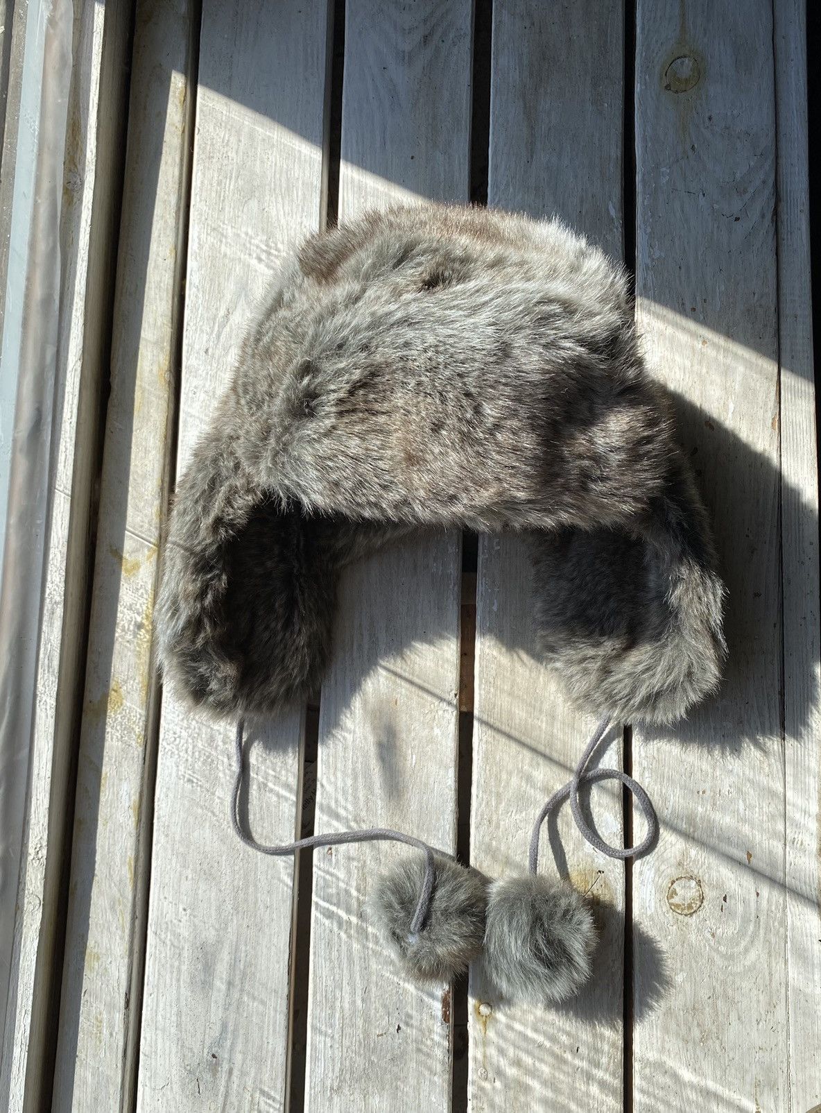 Japanese Brand × Vintage Y2K HYPE FUZZY MOHAIRE AVIATOR USSR USHANKA HAT bubble Size ONE SIZE - 2 Thumbnail
