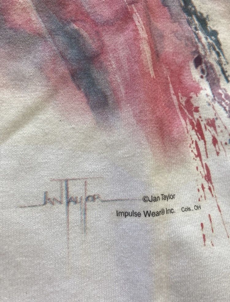Vintage Vintage Jan Taylor Native American Pocahontas Art T-shirt Size US M / EU 48-50 / 2 - 3 Thumbnail