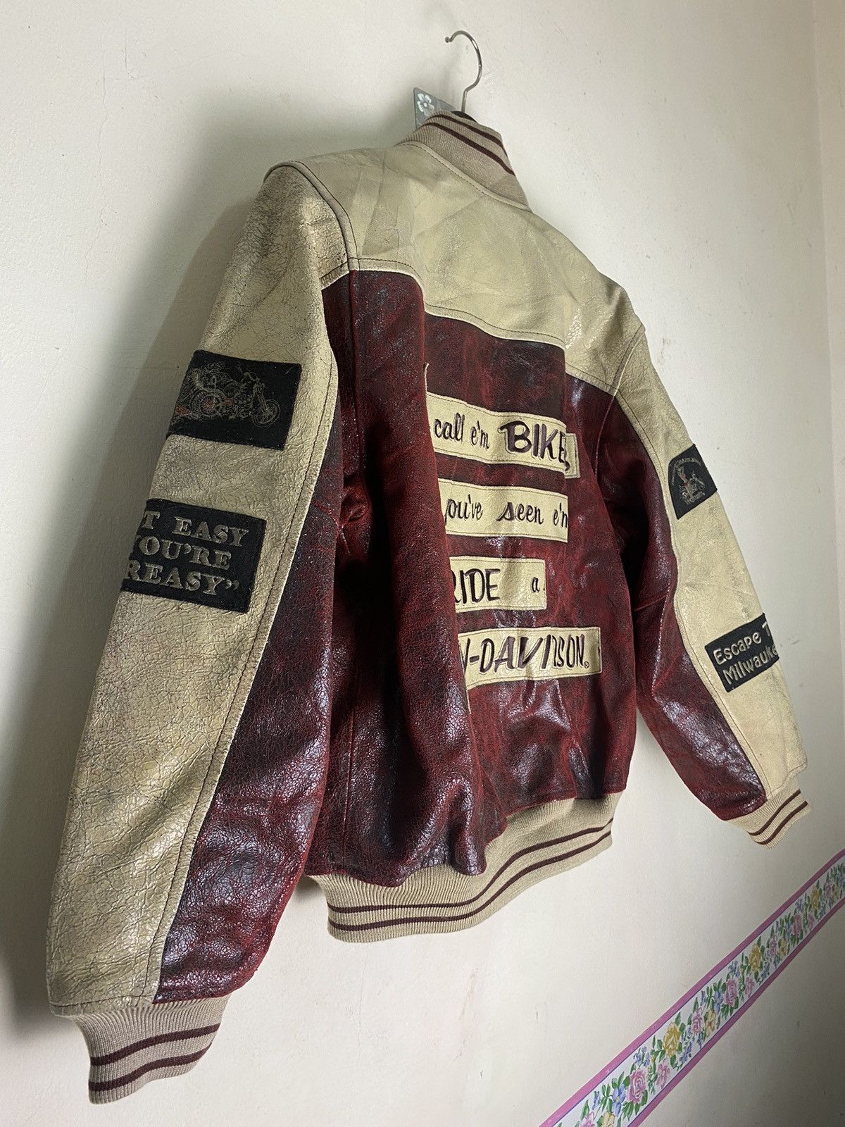 Harley Davidson Vtg Harley Davidson ‘Loud Pipes Save Lives’ Leather Jacket Size US M / EU 48-50 / 2 - 2 Thumbnail