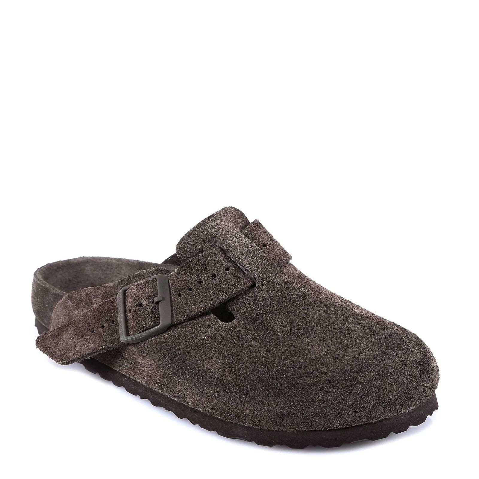 Pre-owned Birkenstock X Rick Owens Suede Bostons Shoes In Dust