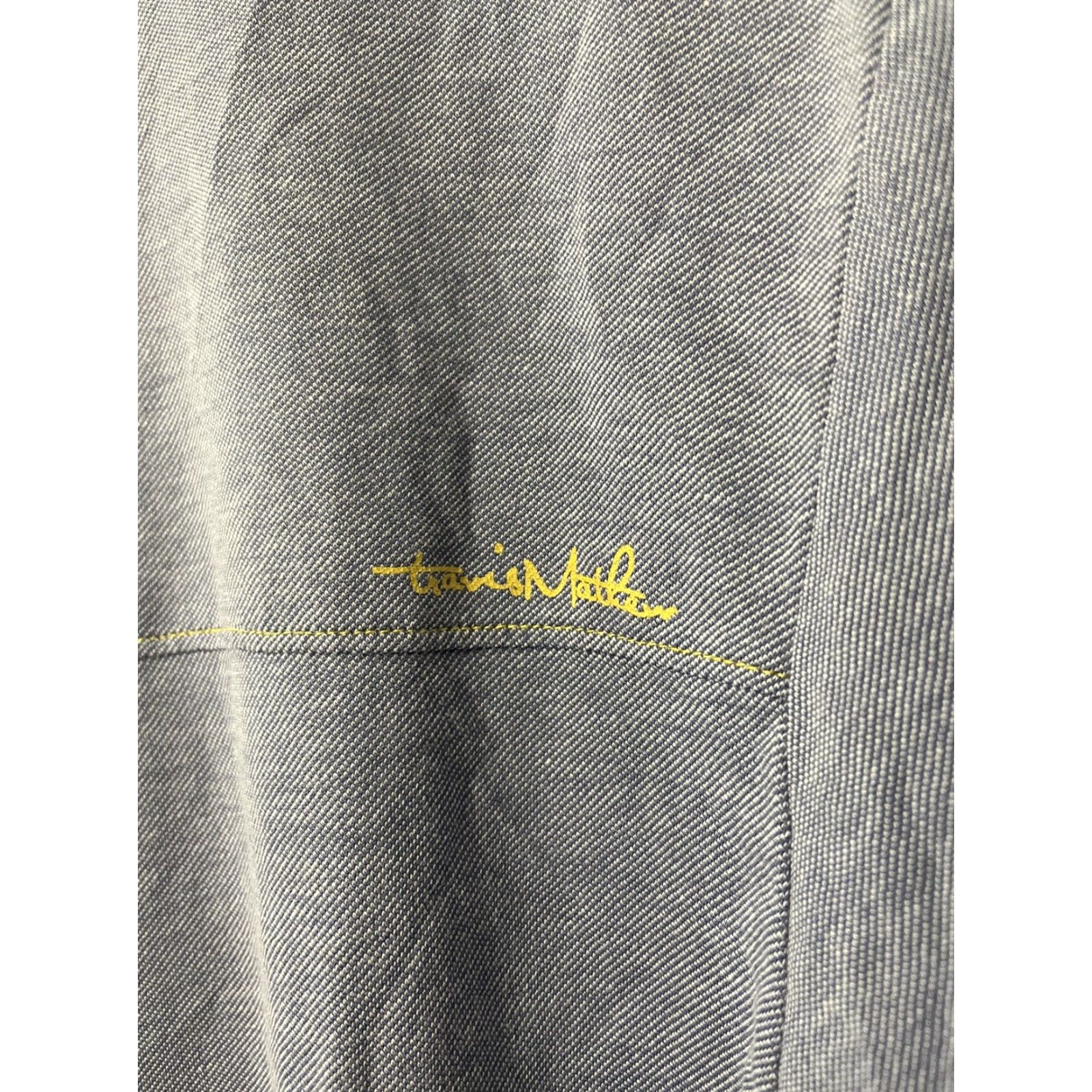 TravisMathew TRAVIS MATTHEW Polo Shirt Short Sleeves Blue Golf Casual Sleeve Logo Size M Size US M / EU 48-50 / 2 - 6 Thumbnail