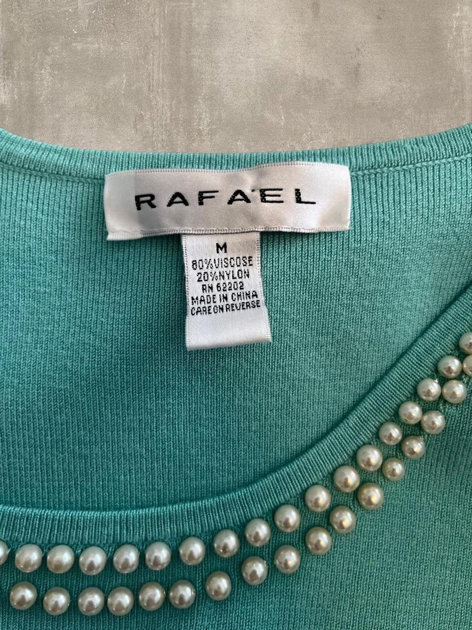 Other Rafaella Teal 4 Piece Outfit Set Jacket Skirt Tank Top Size M / US 6-8 / IT 42-44 - 2 Thumbnail