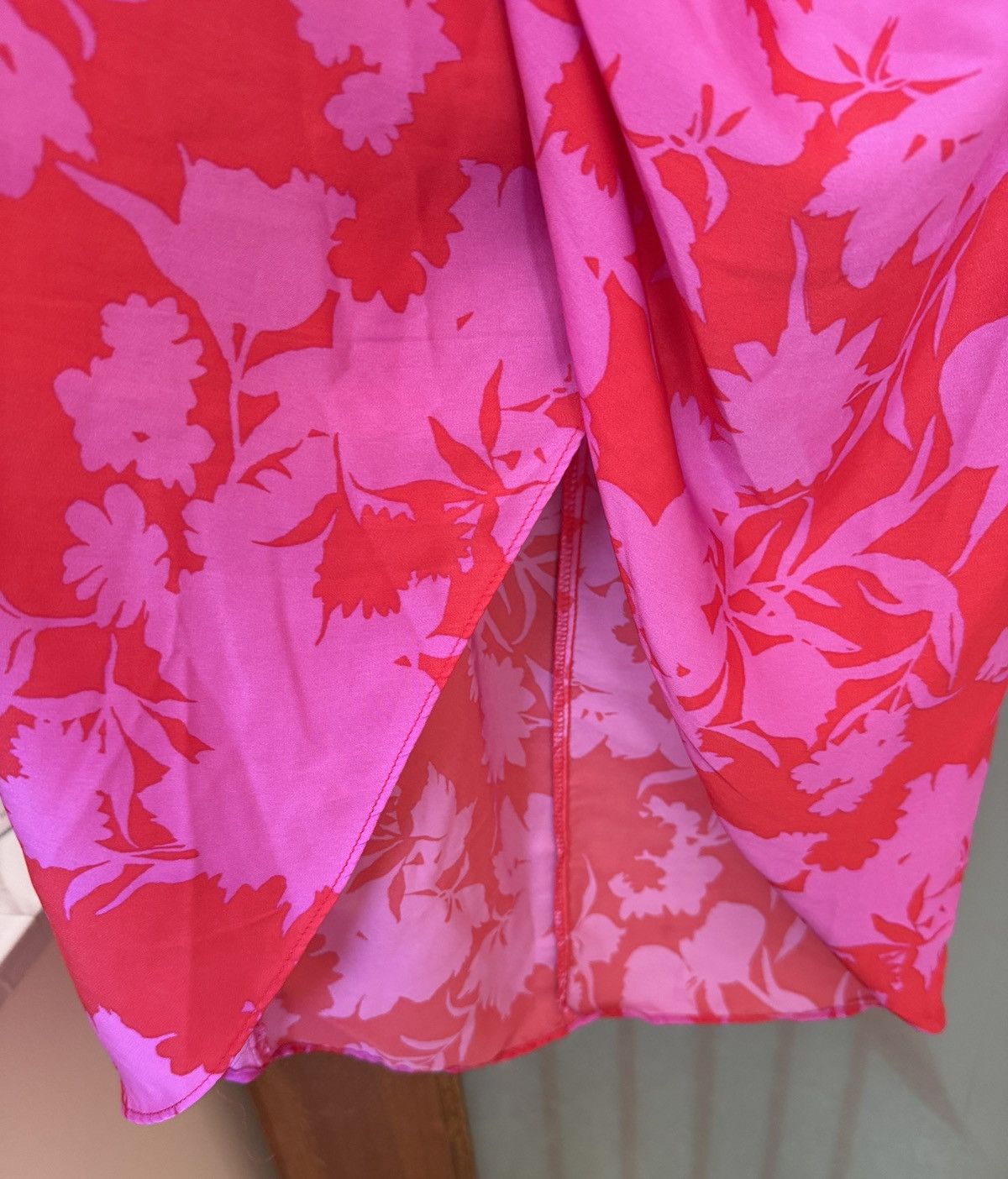 Other DO+BE One Shoulder Floral Ruched Midi Ruffled Sleeve Dress Size S / US 4 / IT 40 - 11 Thumbnail