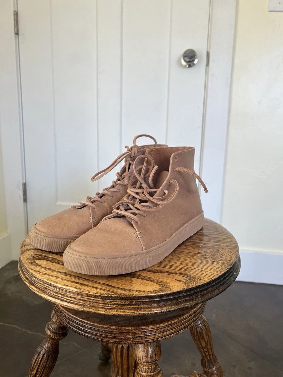 Thursday Boot Company Thursday Boot Co Premier Natural Vachetta High Top Sneaker Size US 9.5 / EU 42-43 - 2 Thumbnail