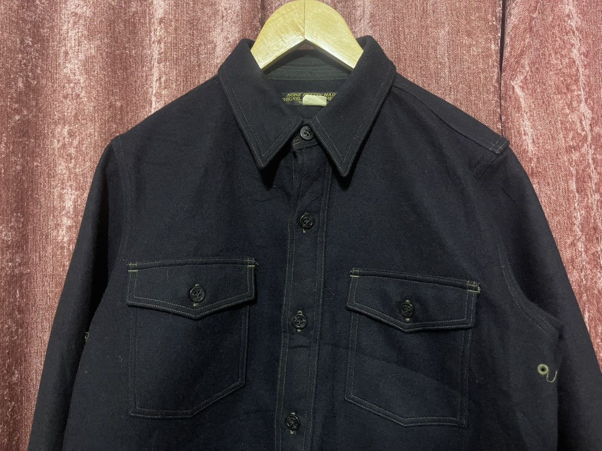Japanese Brand × PHIGVEL MAKERS & Co. Phigvel Makers & Co. Wool Shirt Japan Size US M / EU 48-50 / 2 - 8 Thumbnail